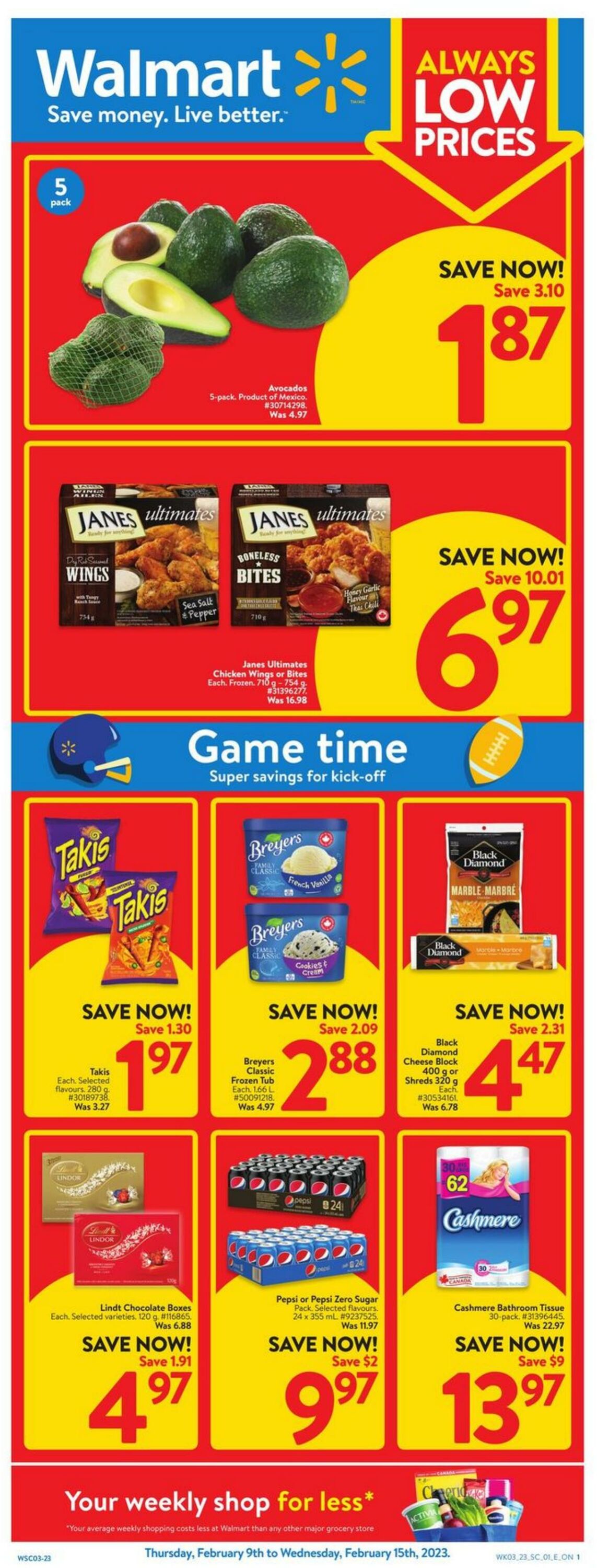 Flyer Walmart 09.02.2023 - 15.02.2023