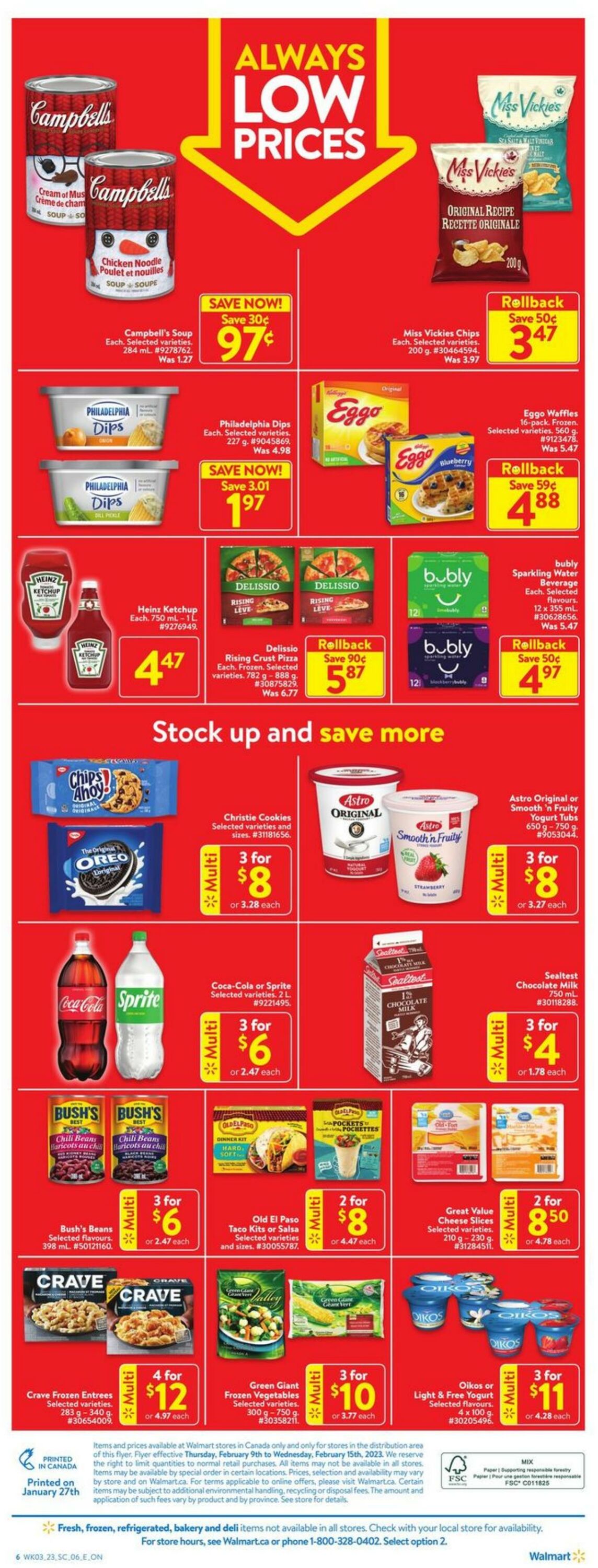 Flyer Walmart 09.02.2023 - 15.02.2023