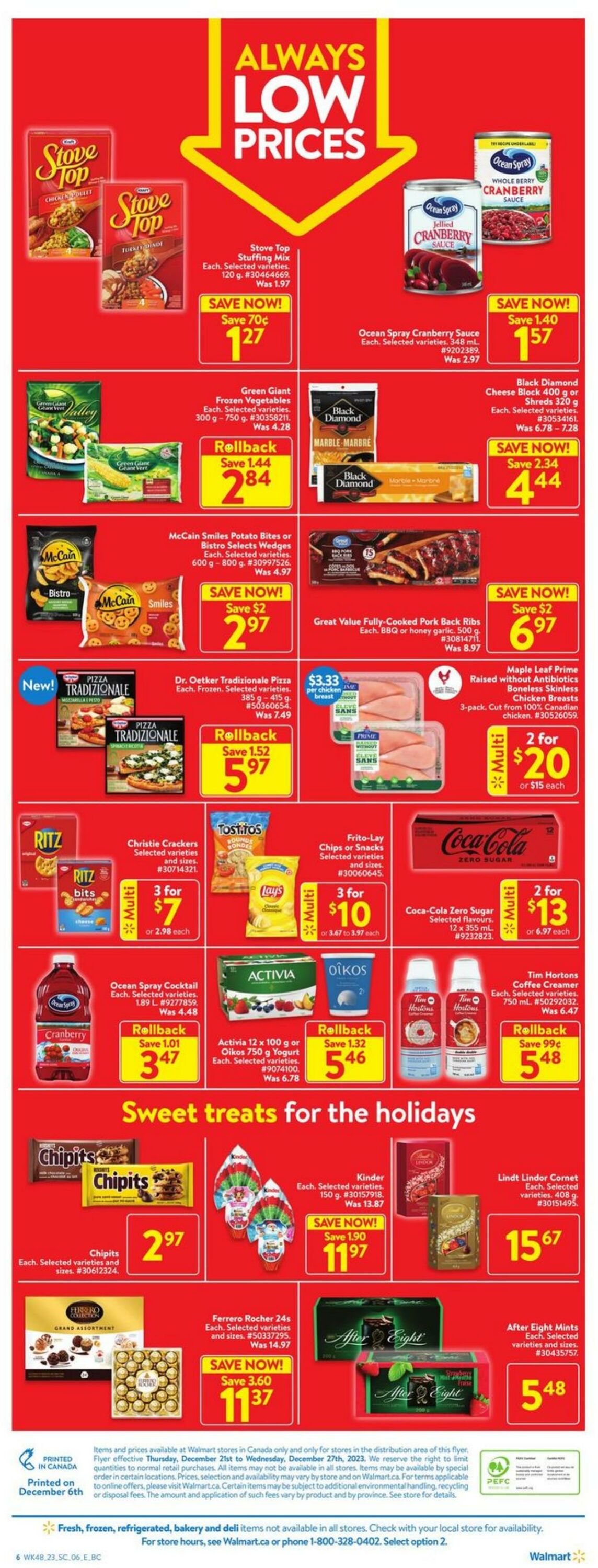 Flyer Walmart 21.12.2023 - 27.12.2023