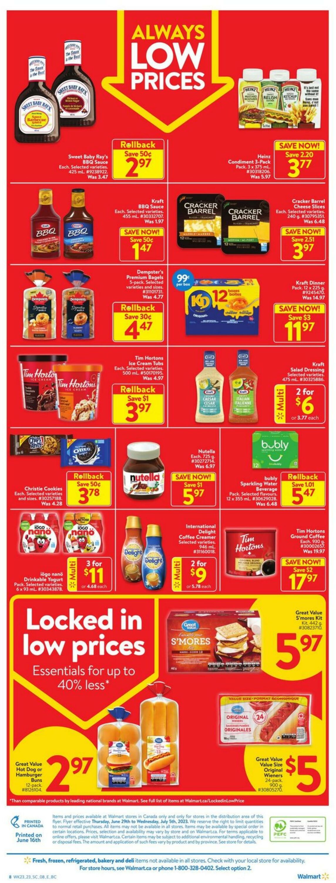 Flyer Walmart 29.06.2023 - 05.07.2023