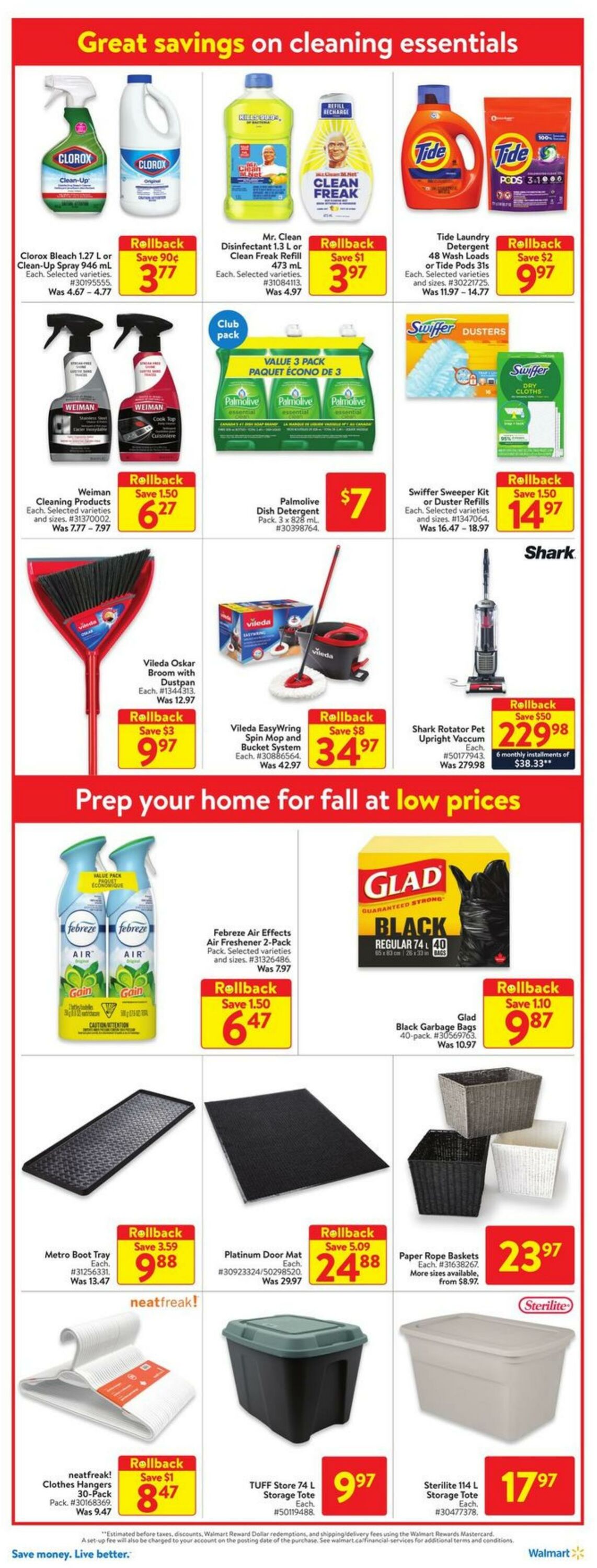 Flyer Walmart 28.09.2023 - 04.10.2023