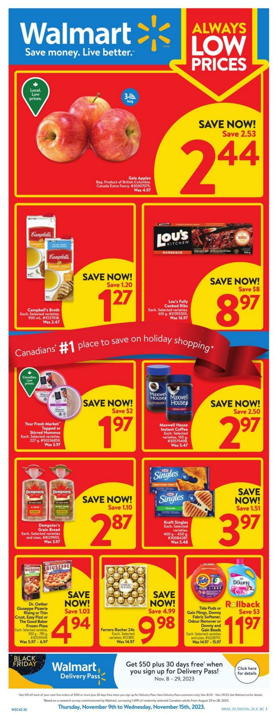 Flyer Walmart 09.11.2023 - 15.11.2023