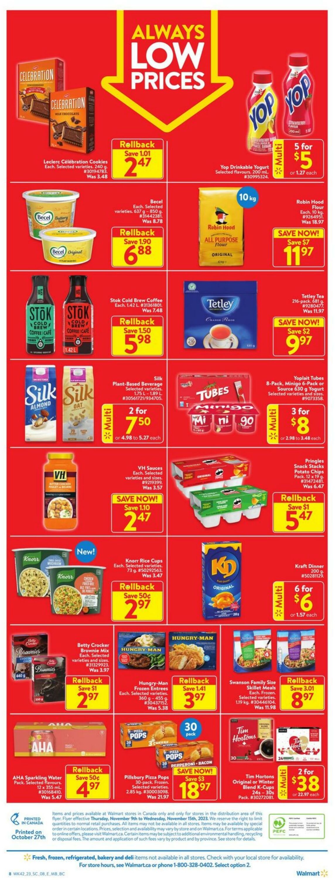 Flyer Walmart 09.11.2023 - 15.11.2023