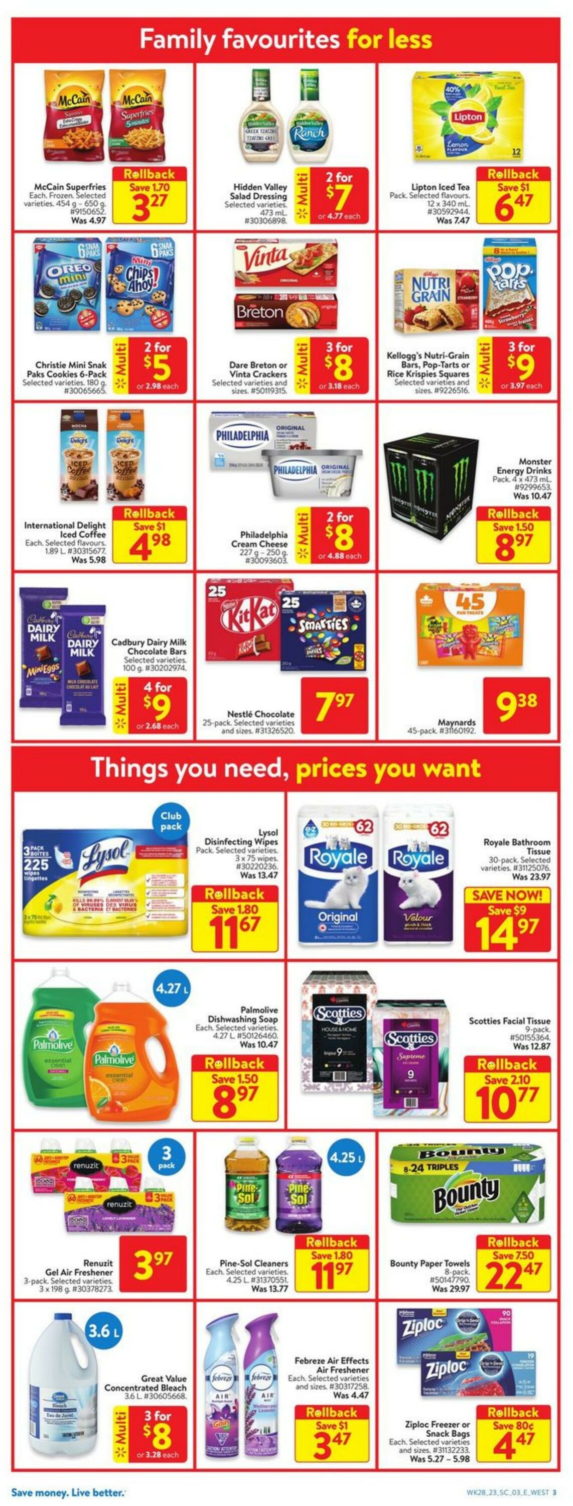 Flyer Walmart 03.08.2023 - 09.08.2023