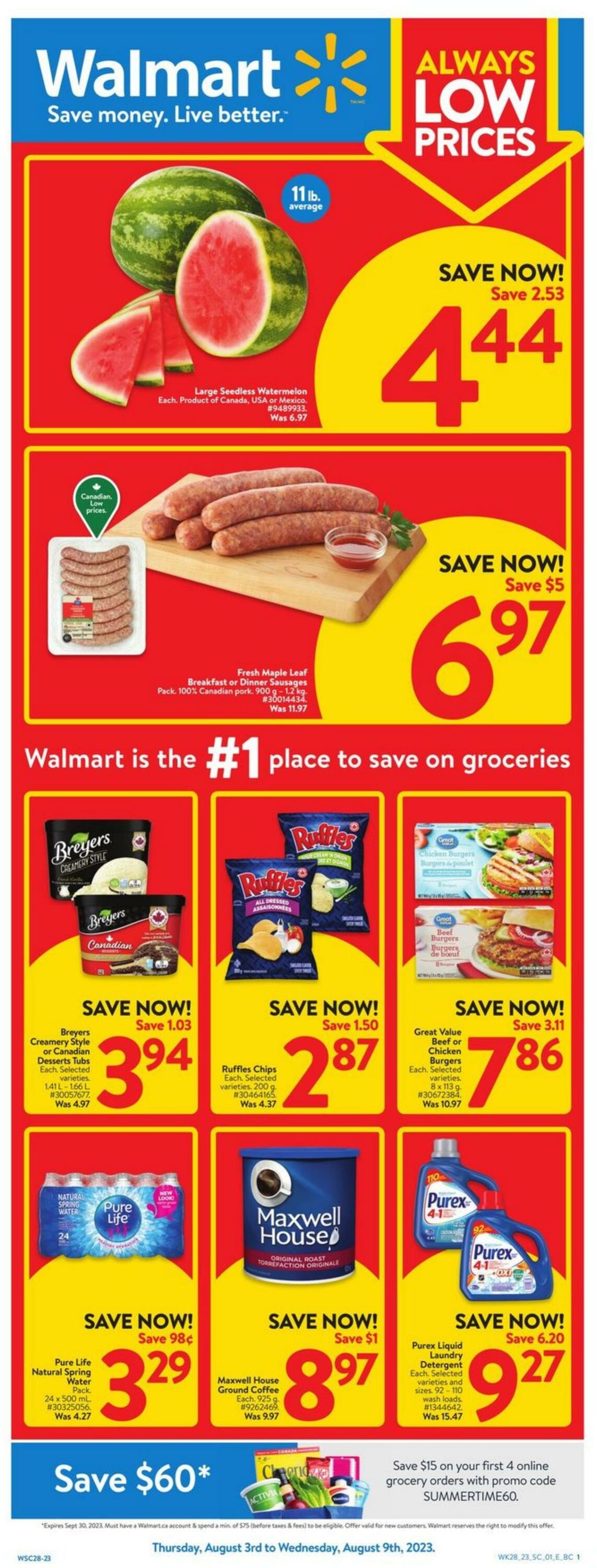 Flyer Walmart 03.08.2023 - 09.08.2023