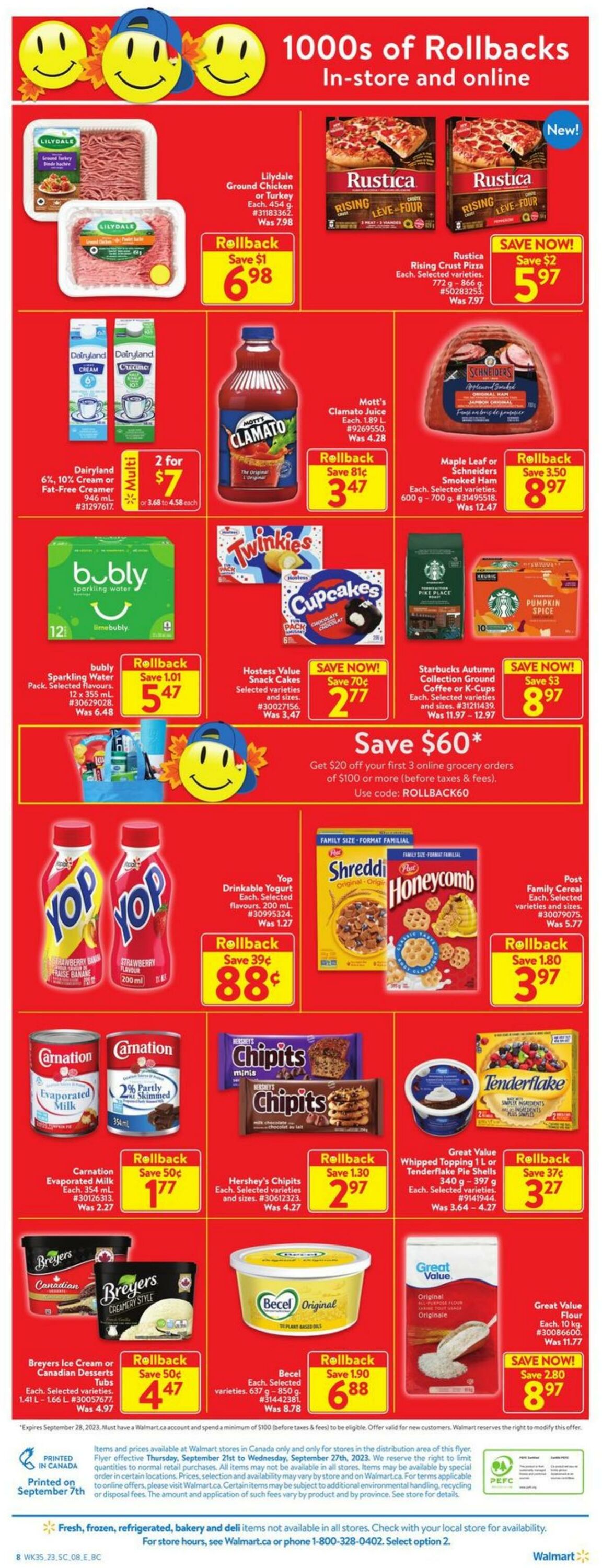 Flyer Walmart 21.09.2023 - 27.09.2023