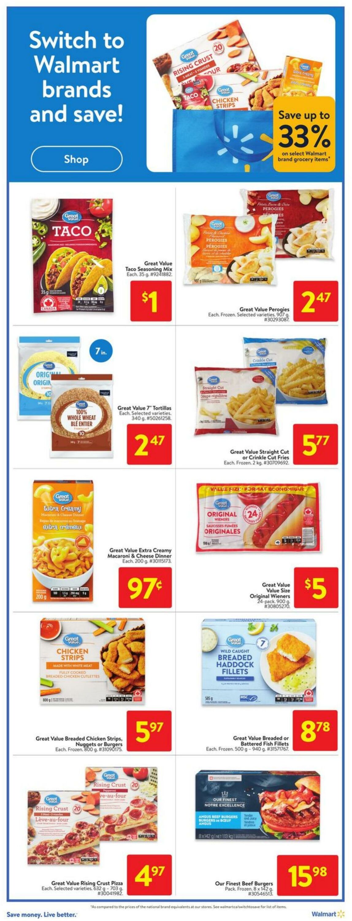 Flyer Walmart 14.03.2024 - 20.03.2024