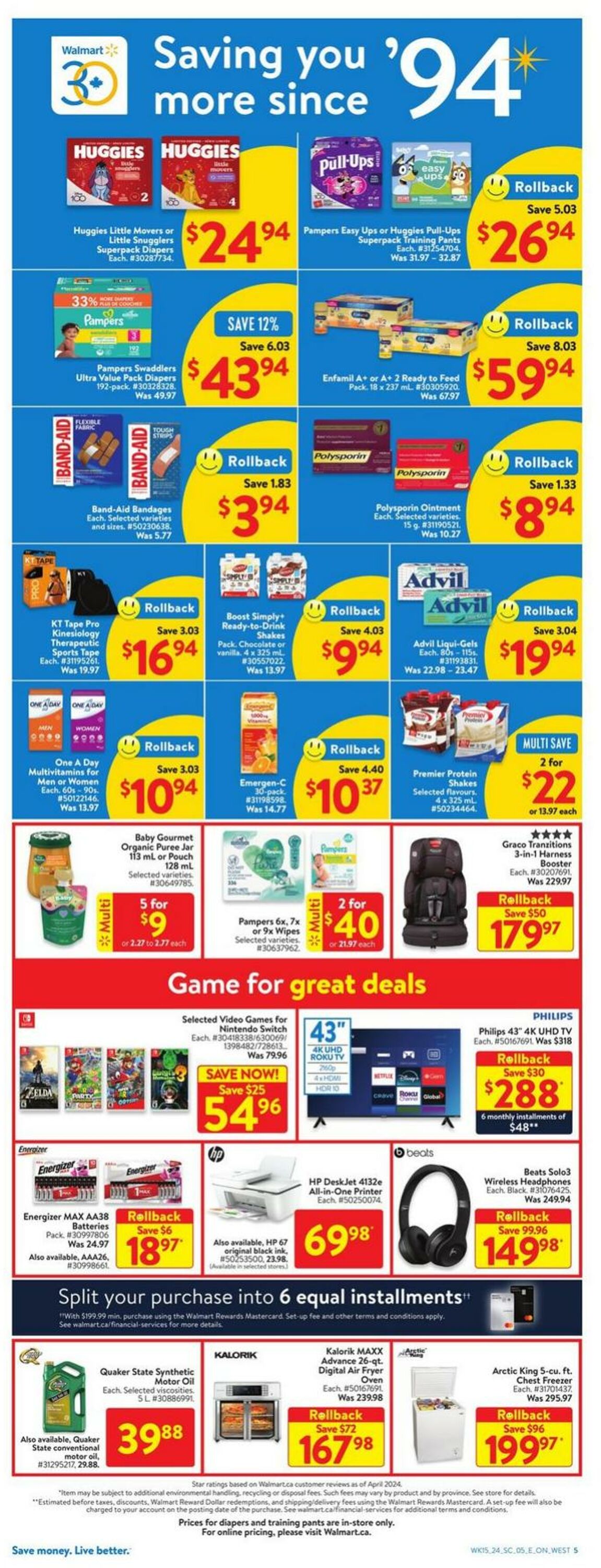 Flyer Walmart 02.05.2024 - 08.05.2024