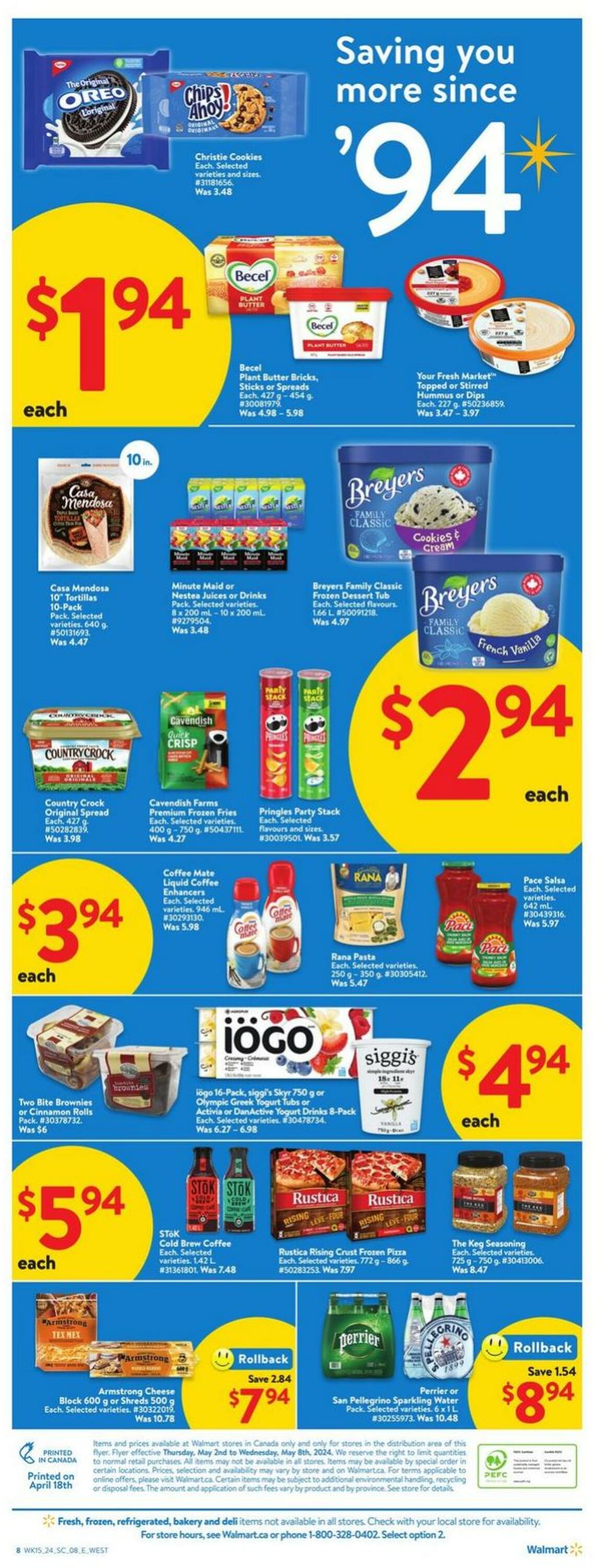 Flyer Walmart 02.05.2024 - 08.05.2024