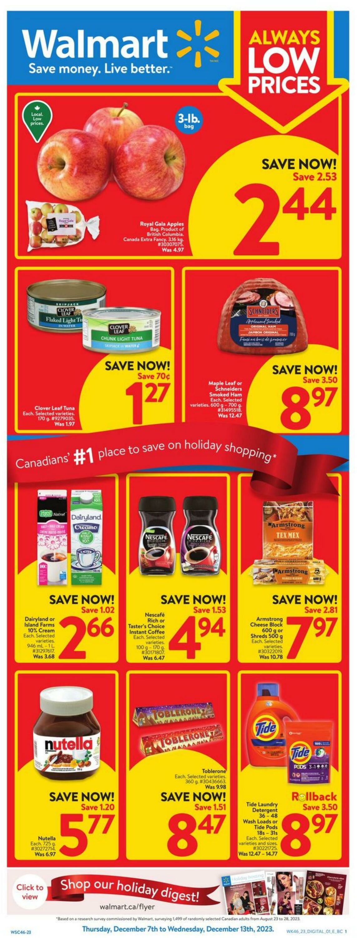 Flyer Walmart 07.12.2023 - 13.12.2023