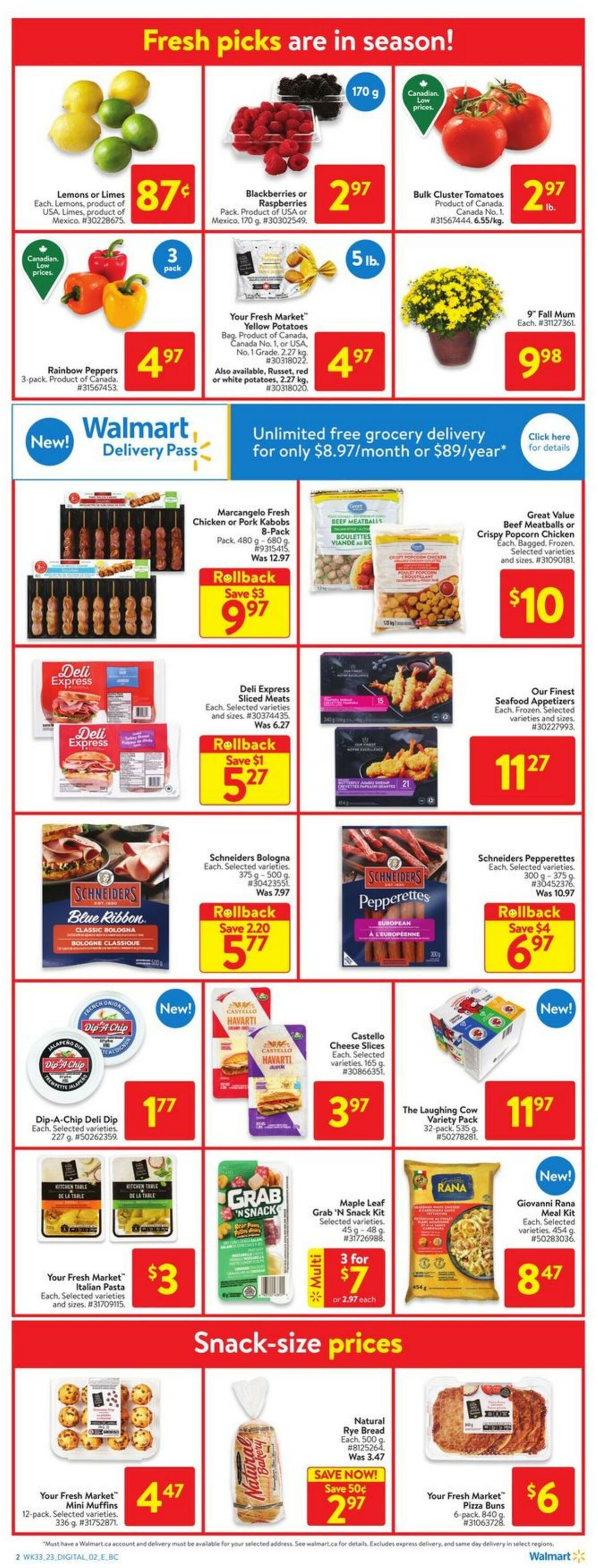 Flyer Walmart 07.09.2023 - 13.09.2023