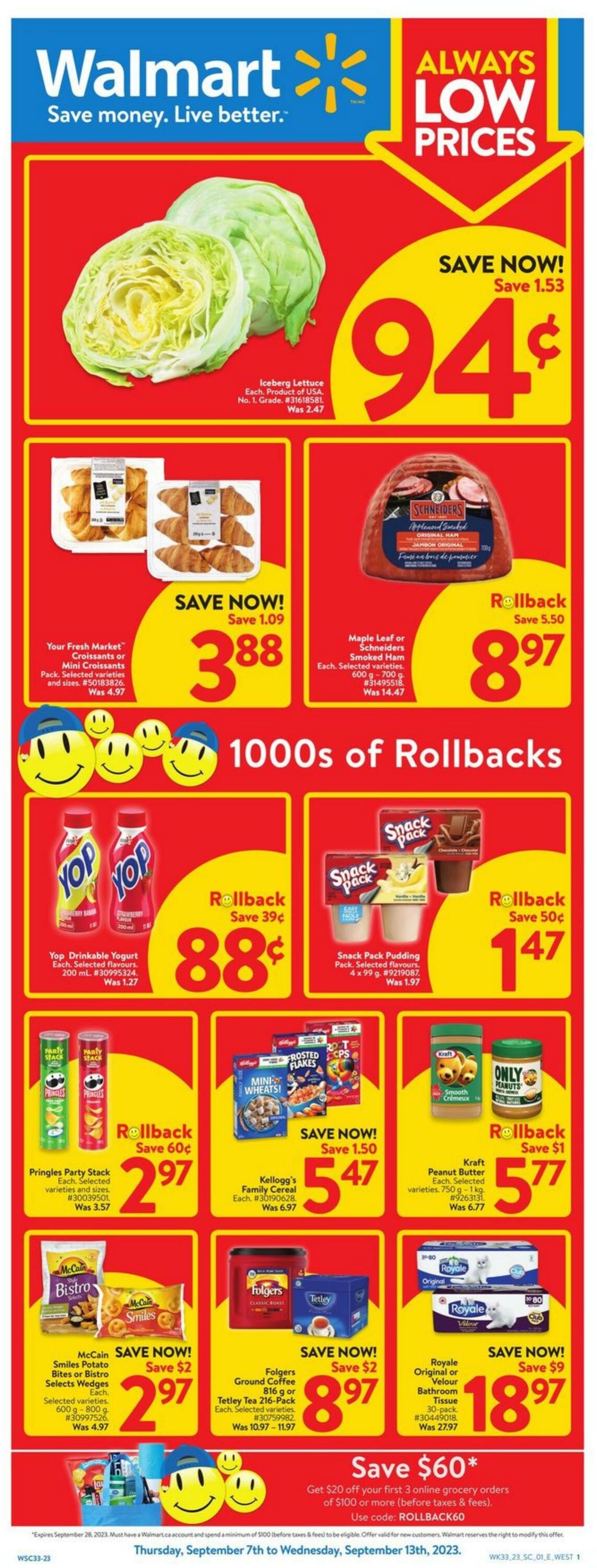 Flyer Walmart 07.09.2023 - 13.09.2023