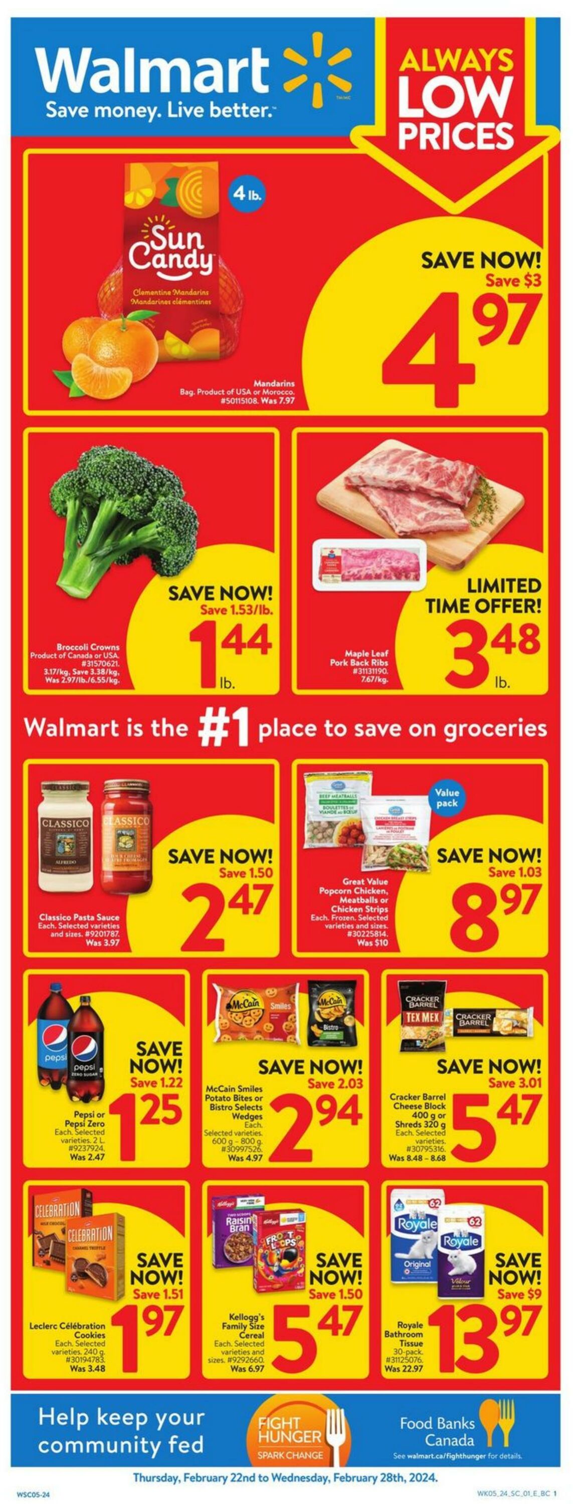 Flyer Walmart 22.02.2024 - 28.02.2024