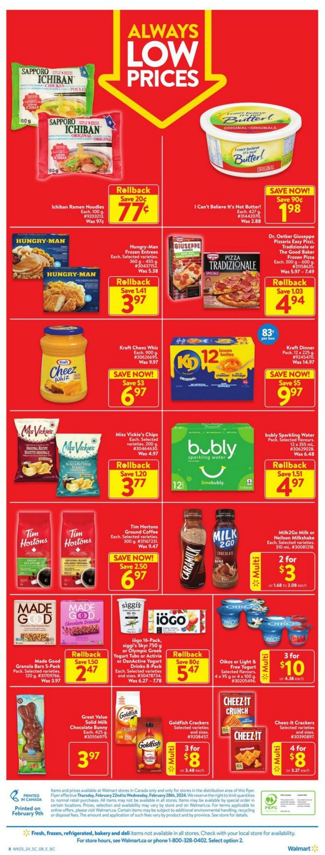 Flyer Walmart 22.02.2024 - 28.02.2024