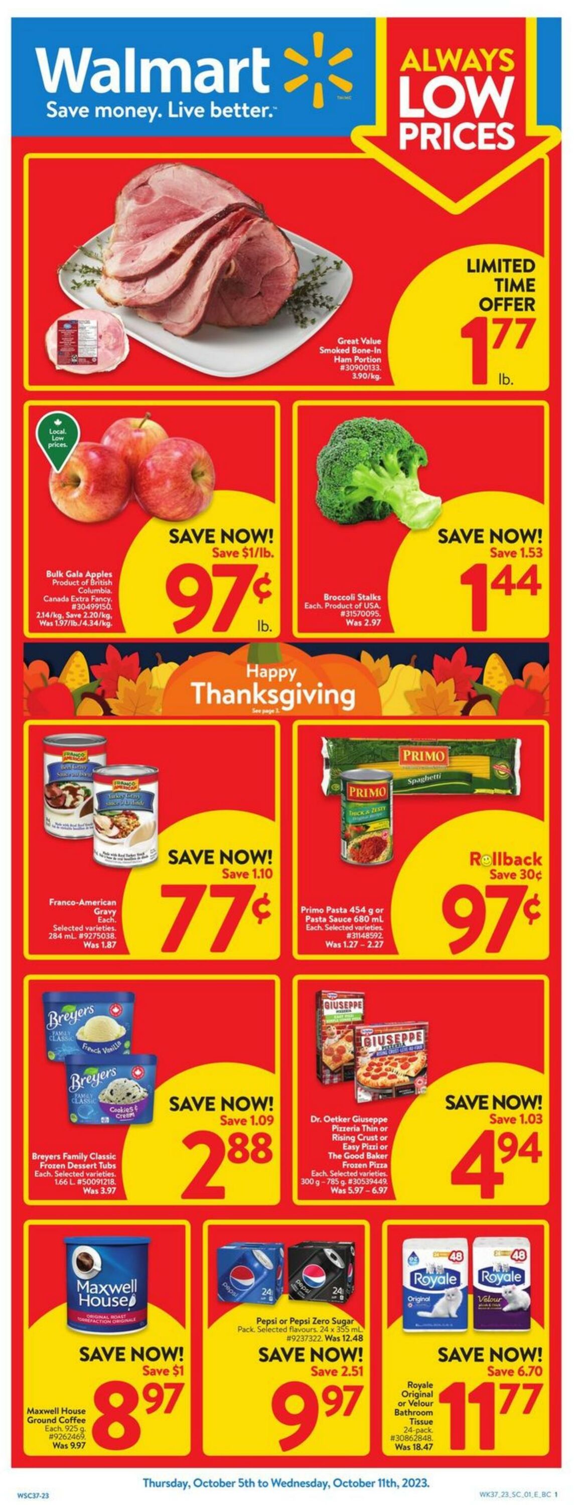 Flyer Walmart 05.10.2023 - 11.10.2023