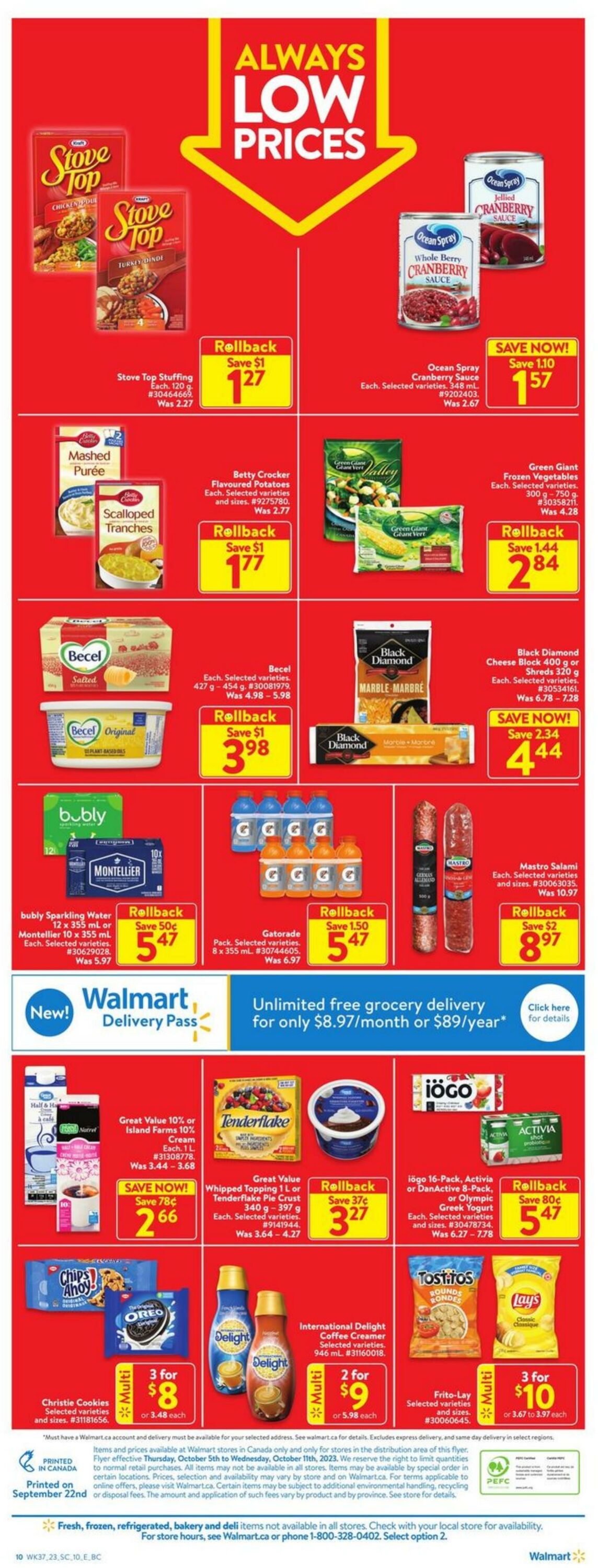 Flyer Walmart 05.10.2023 - 11.10.2023