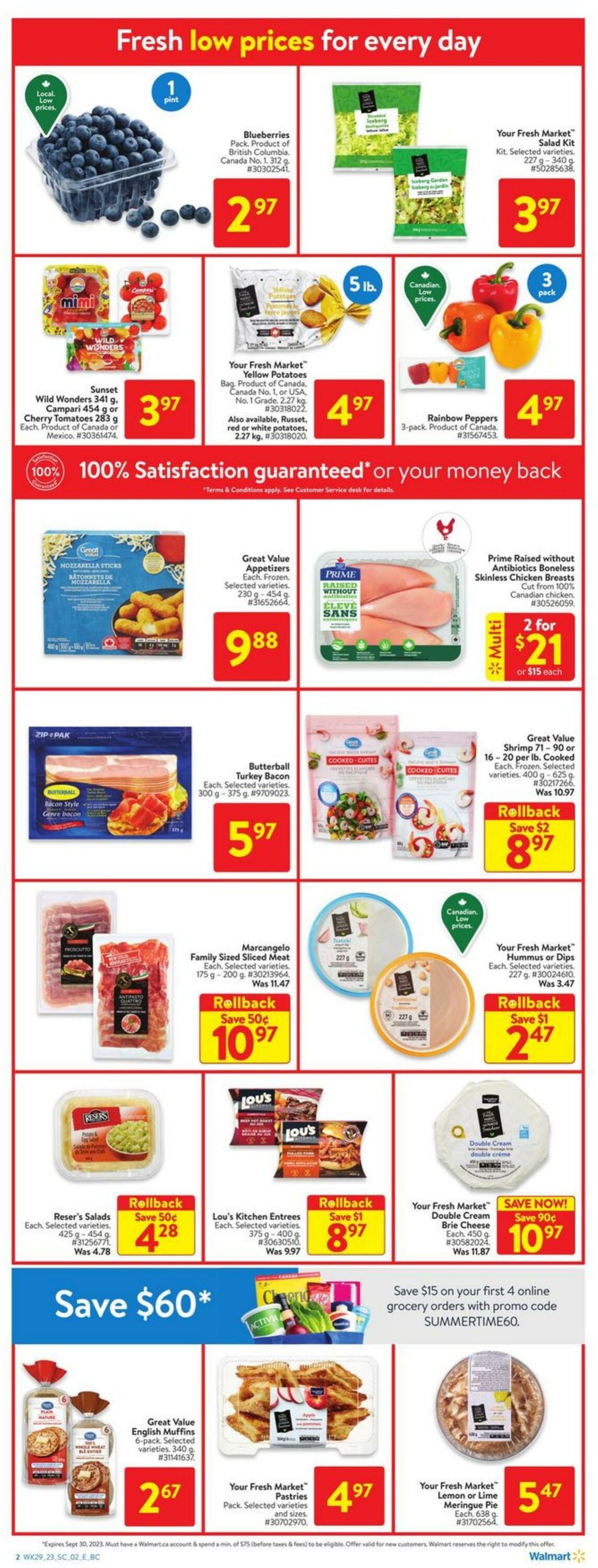 Flyer Walmart 10.08.2023 - 16.08.2023