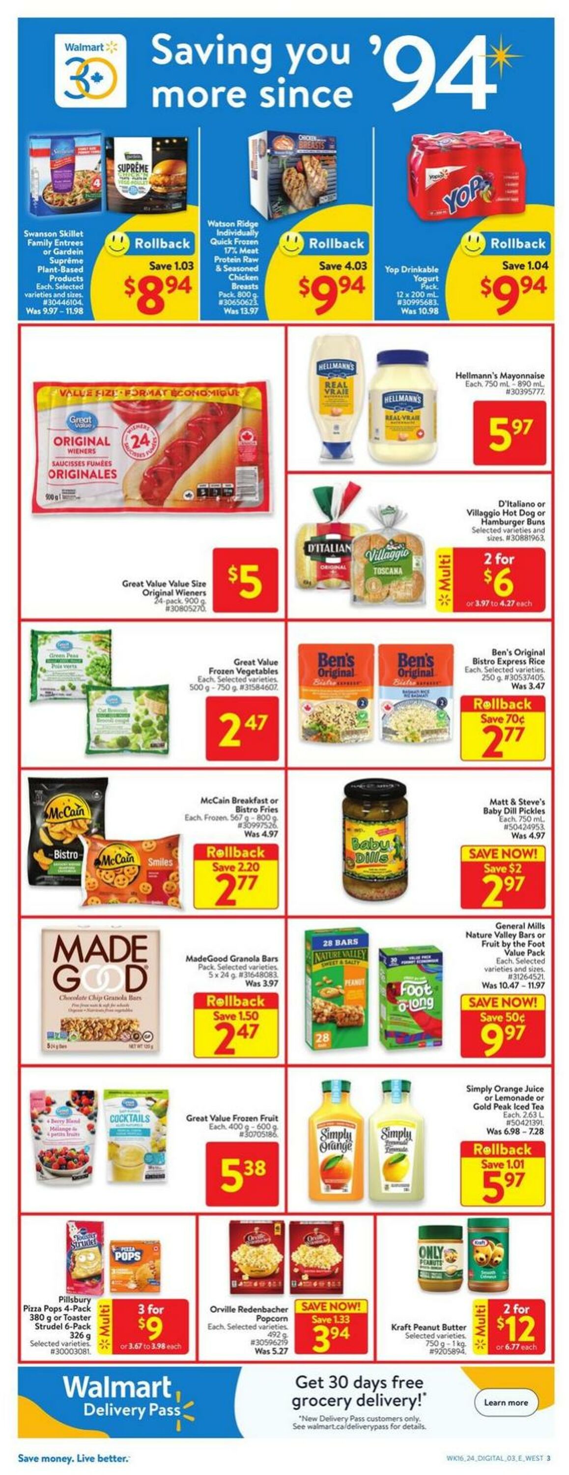 Flyer Walmart 09.05.2024 - 15.05.2024