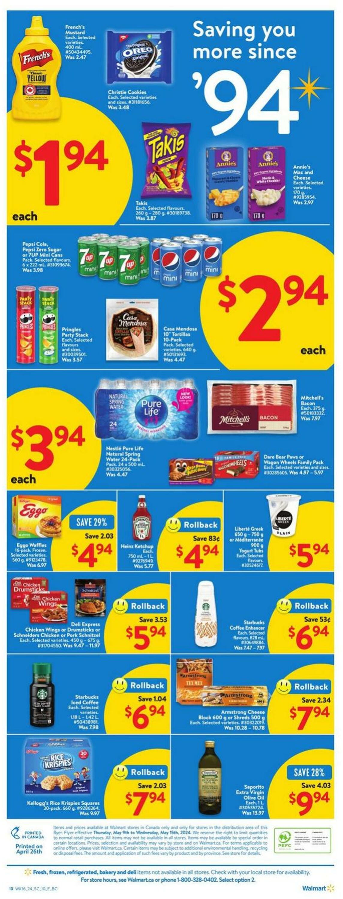 Flyer Walmart 09.05.2024 - 15.05.2024