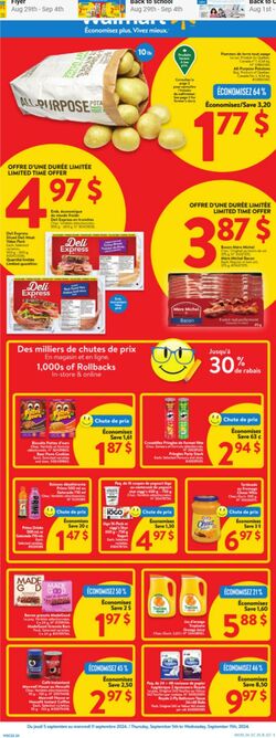 Flyer Walmart 08.09.2022 - 14.09.2022