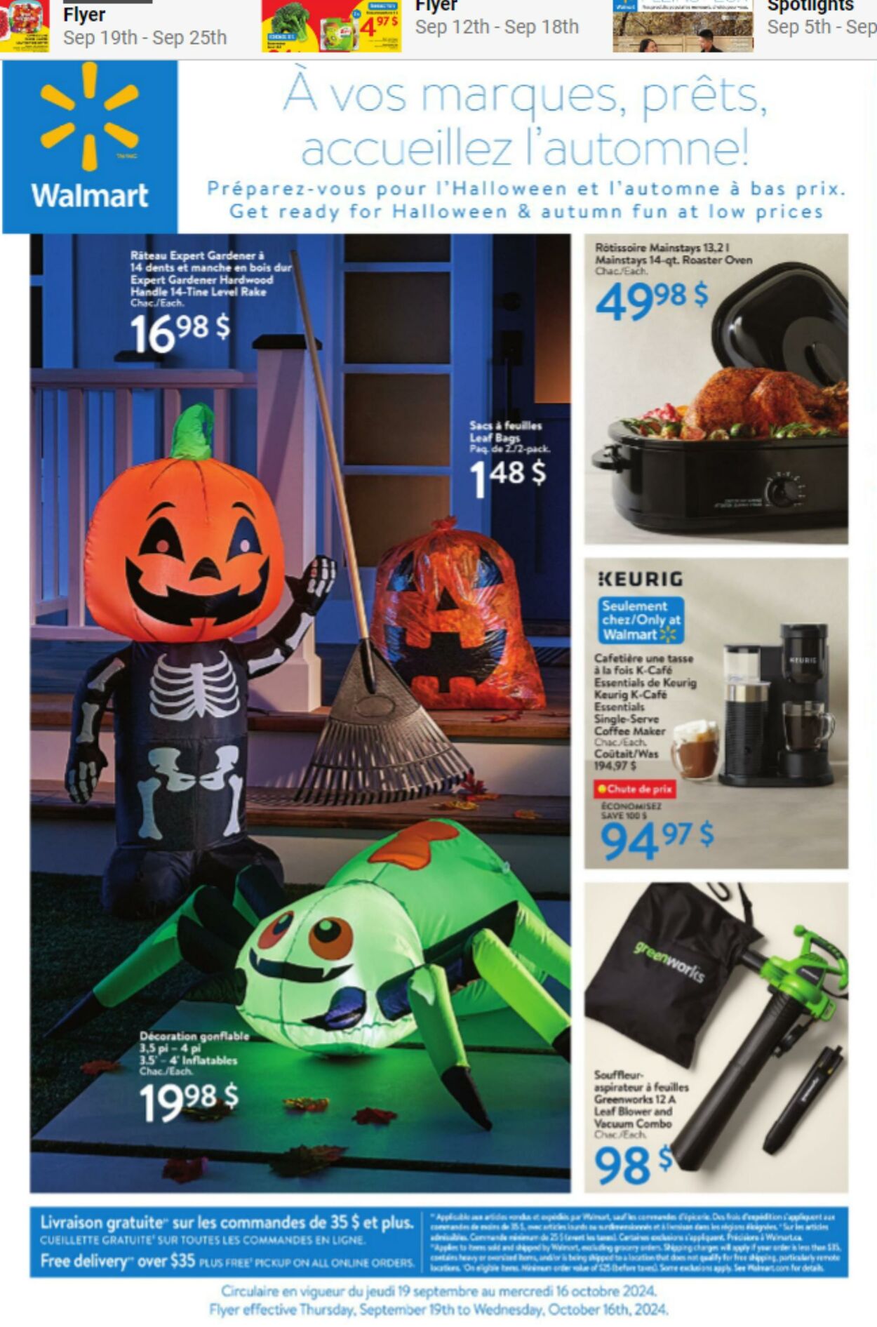 Flyer Walmart 19.09.2024 - 16.10.2024