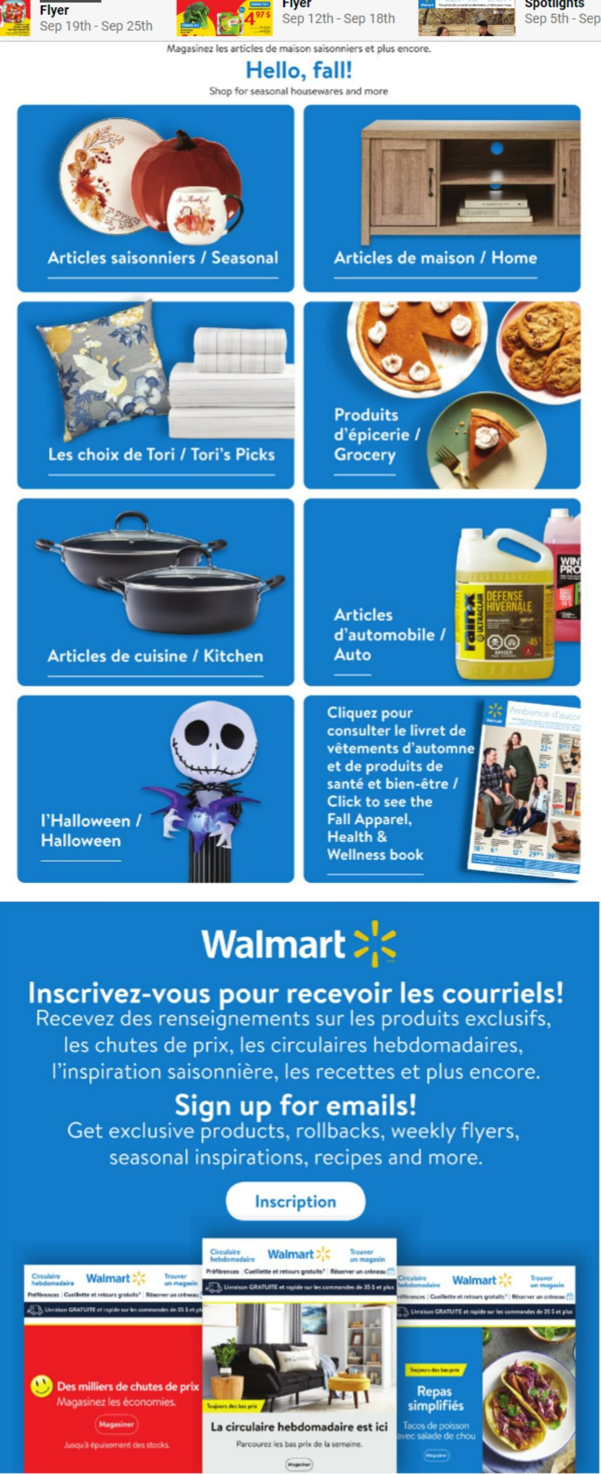 Flyer Walmart 19.09.2024 - 16.10.2024