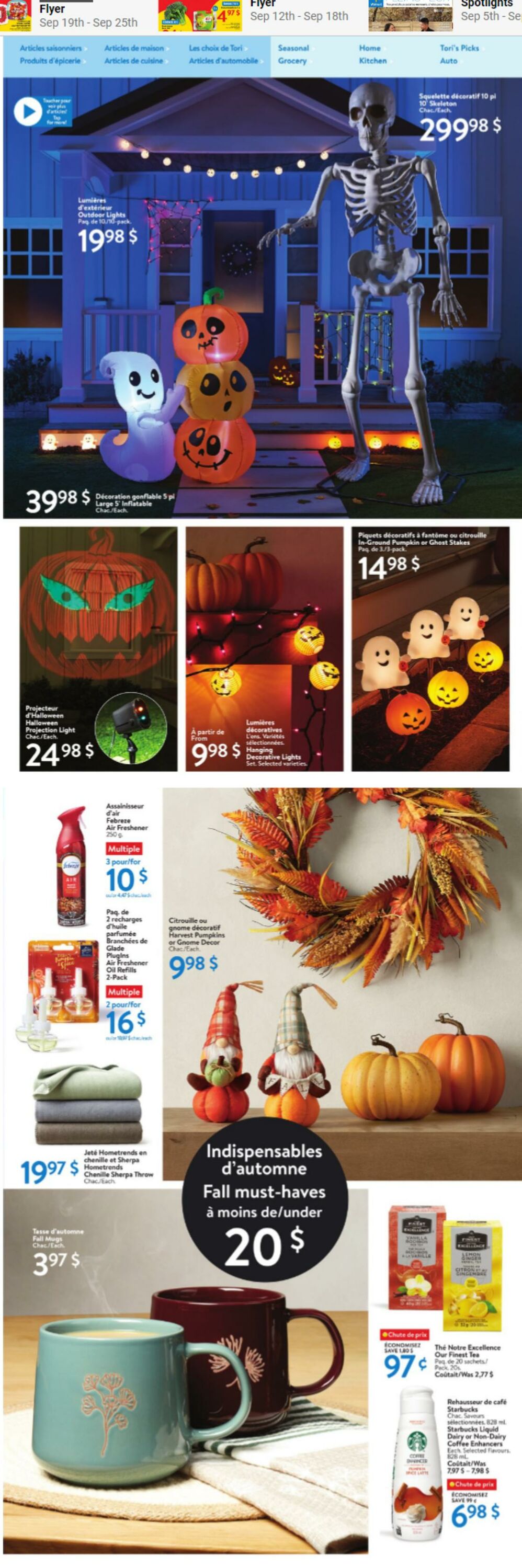 Flyer Walmart 19.09.2024 - 16.10.2024