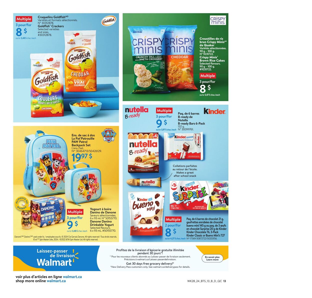 Flyer Walmart 01.08.2024 - 04.09.2024