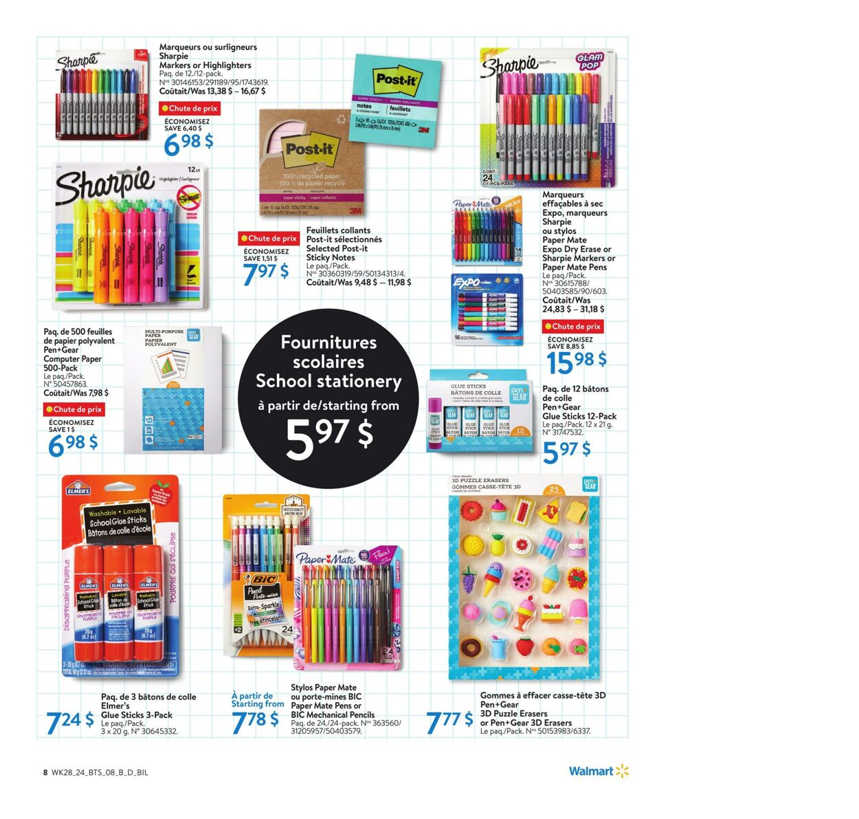 Flyer Walmart 01.08.2024 - 04.09.2024