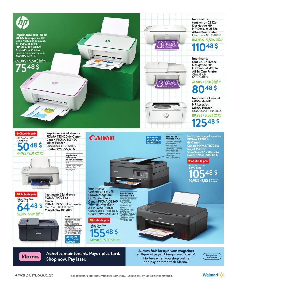 Flyer Walmart 01.08.2024 - 04.09.2024