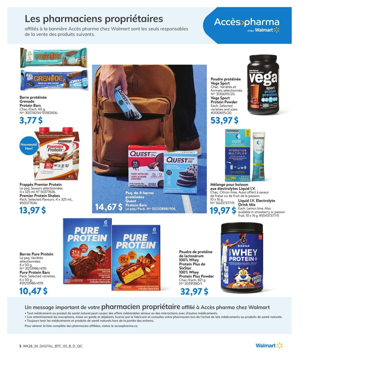 Flyer Walmart 01.08.2024 - 04.09.2024