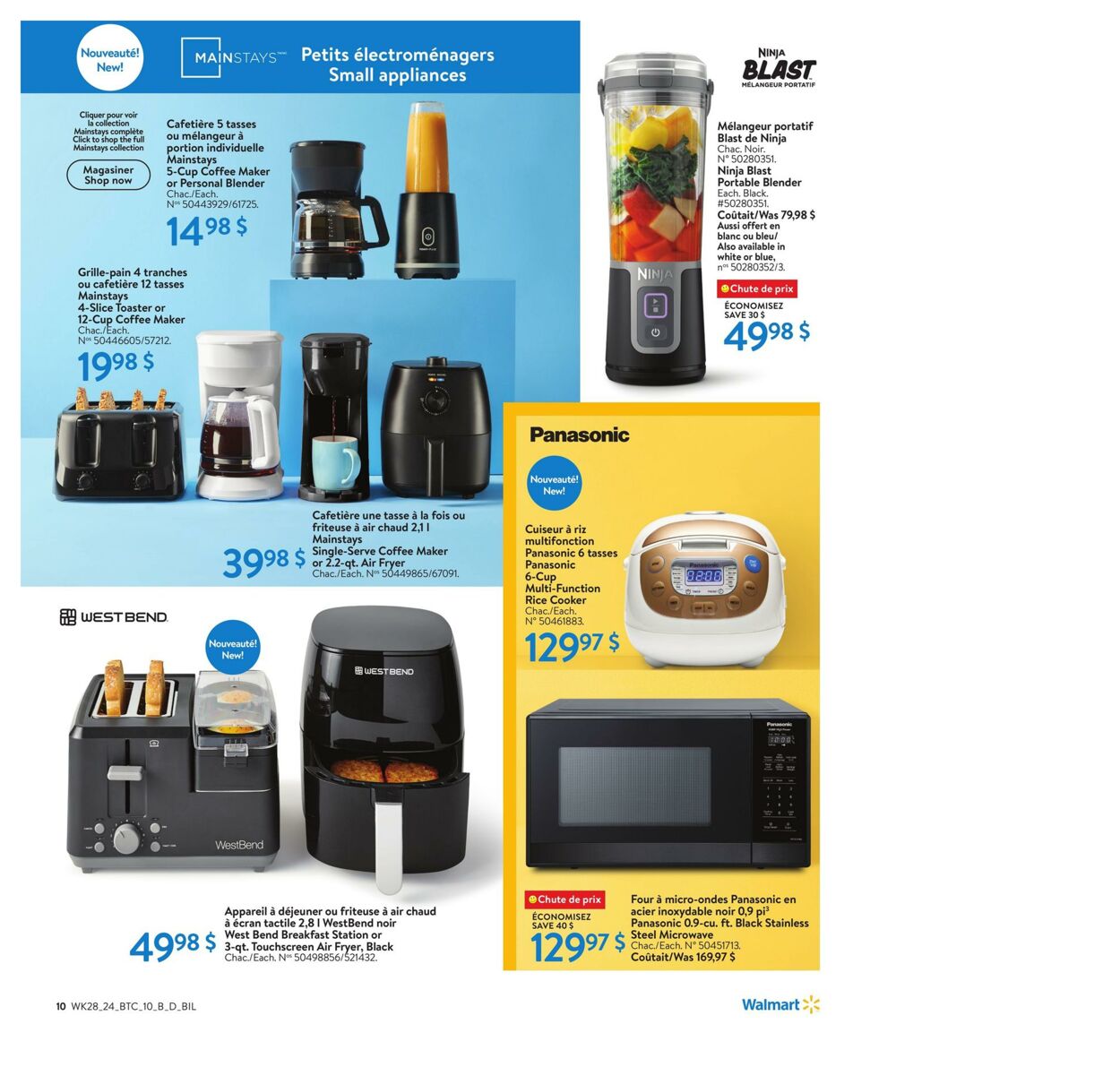 Flyer Walmart 01.08.2024 - 04.09.2024