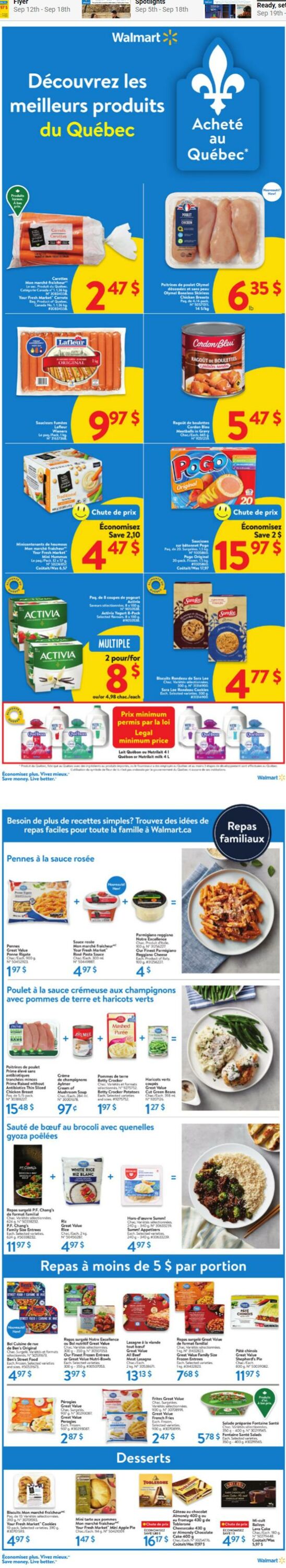 Flyer Walmart 19.09.2024 - 25.09.2024