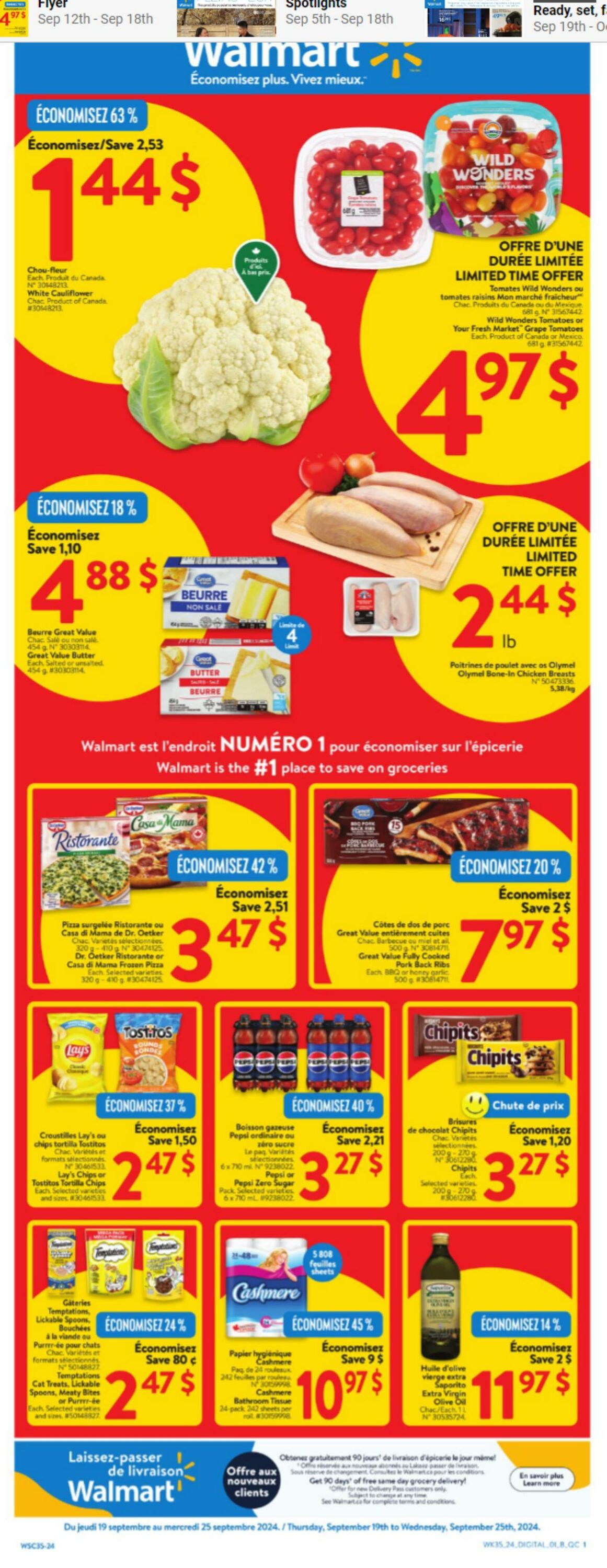 Flyer Walmart 19.09.2024 - 25.09.2024