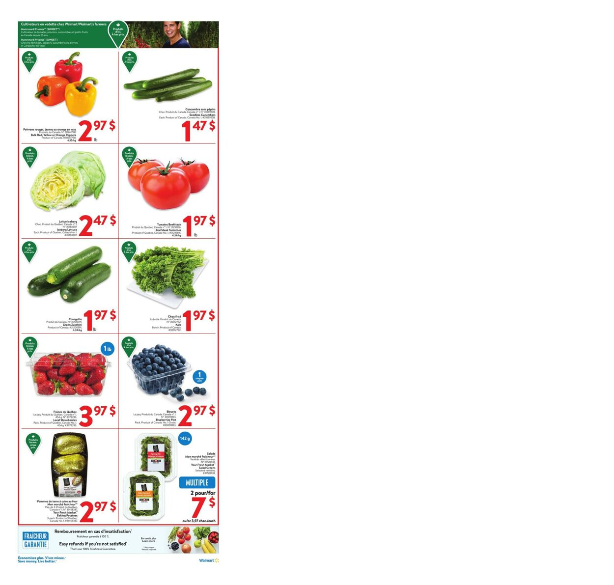 Flyer Walmart 10.07.2024 - 17.07.2024