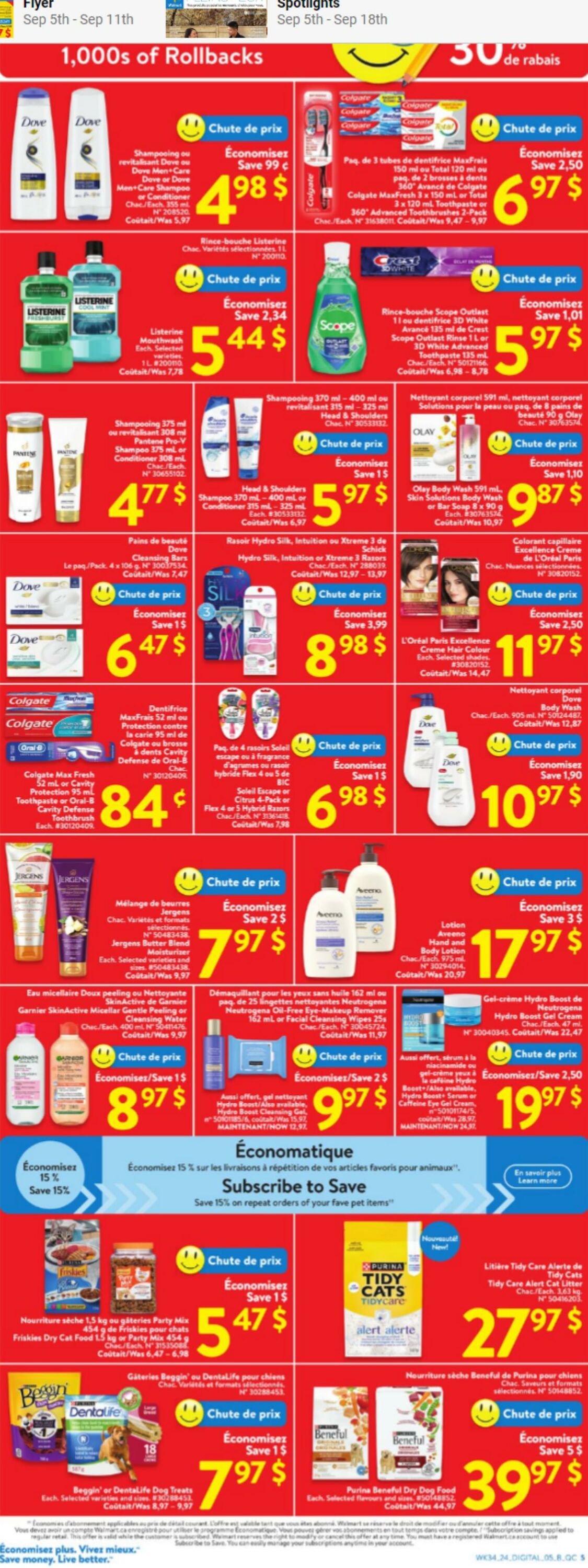 Flyer Walmart 12.09.2024 - 18.09.2024