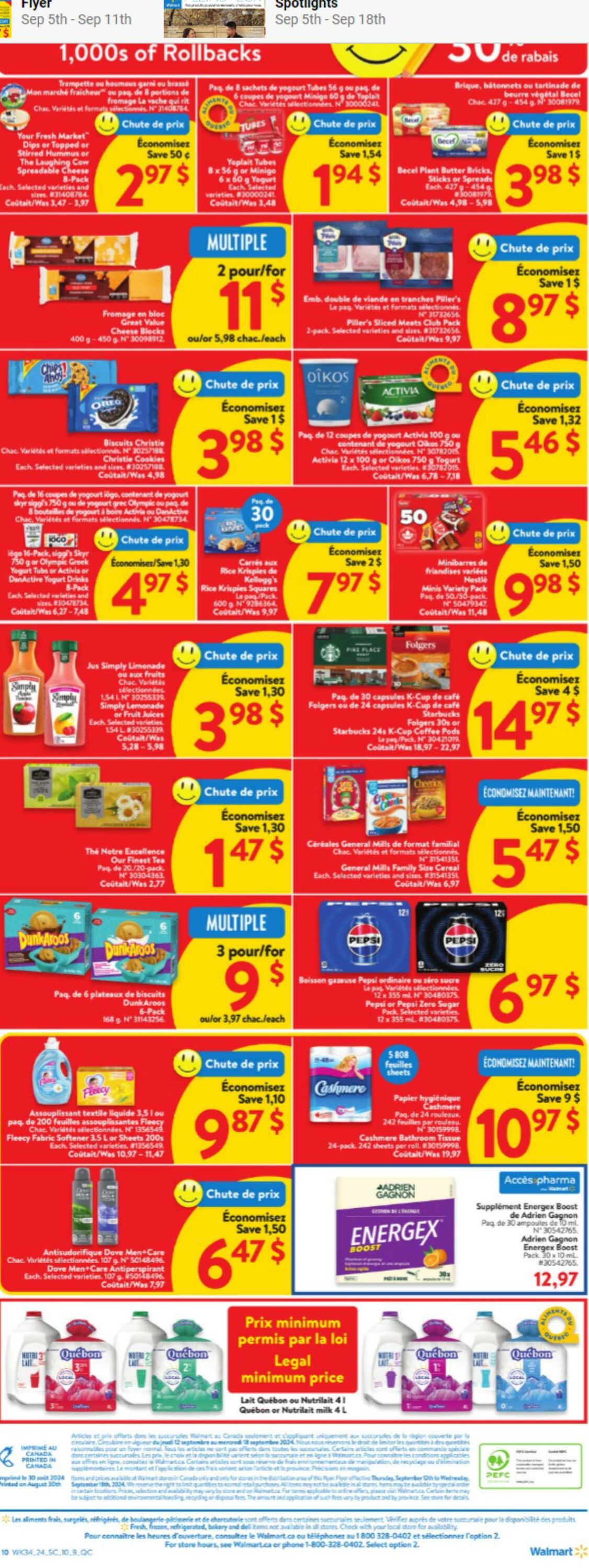 Flyer Walmart 12.09.2024 - 18.09.2024