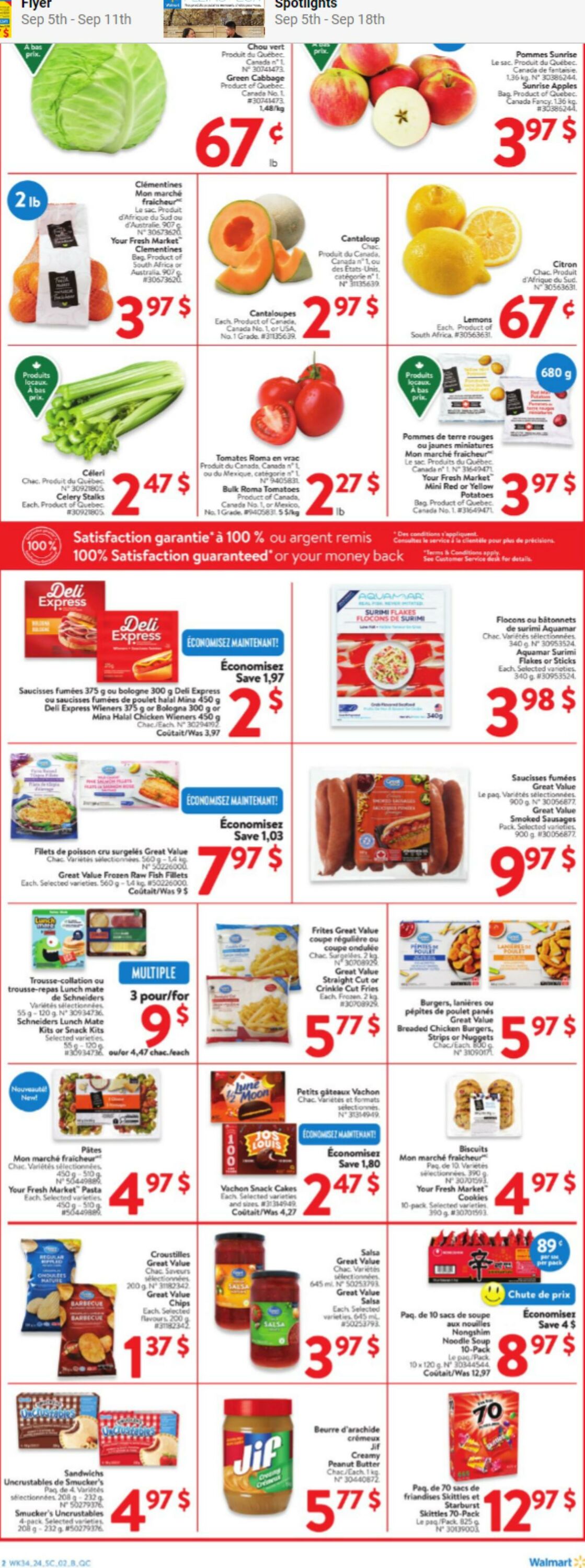 Flyer Walmart 12.09.2024 - 18.09.2024