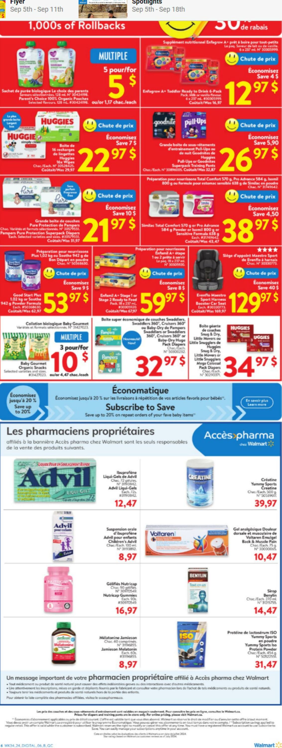 Flyer Walmart 12.09.2024 - 18.09.2024