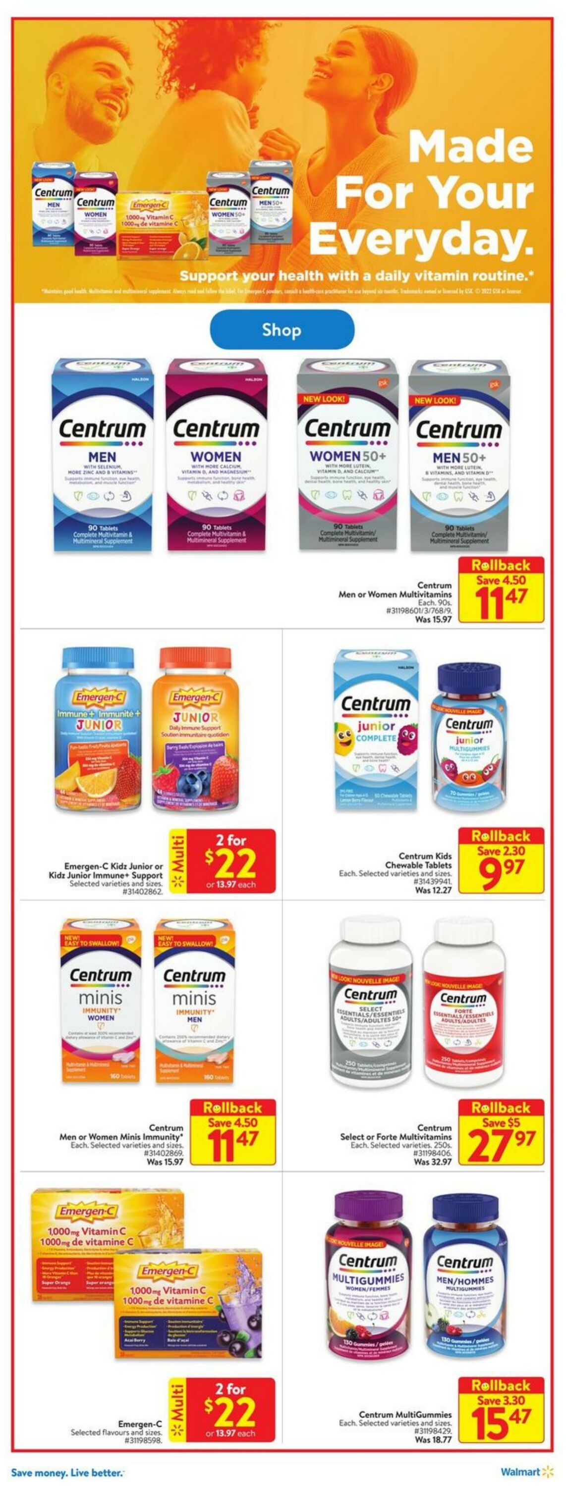 Flyer Walmart 12.01.2023 - 18.01.2023