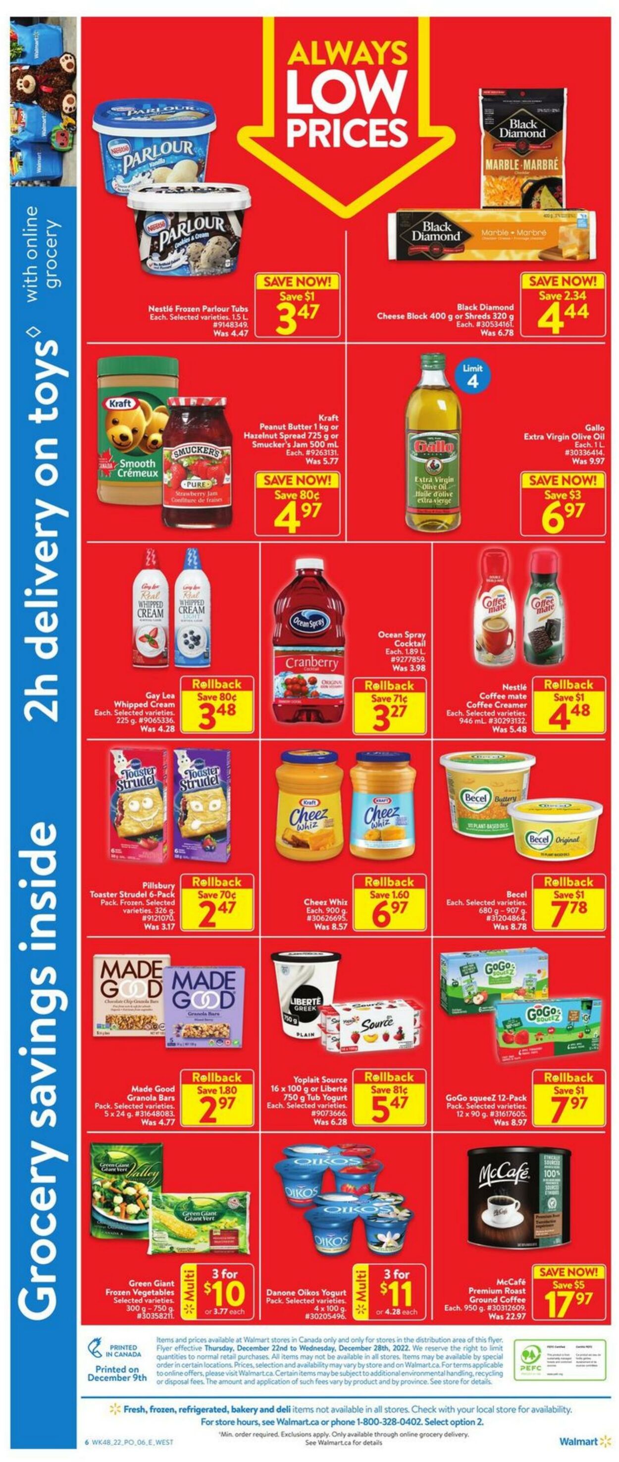 Flyer Walmart 22.12.2022 - 28.12.2022