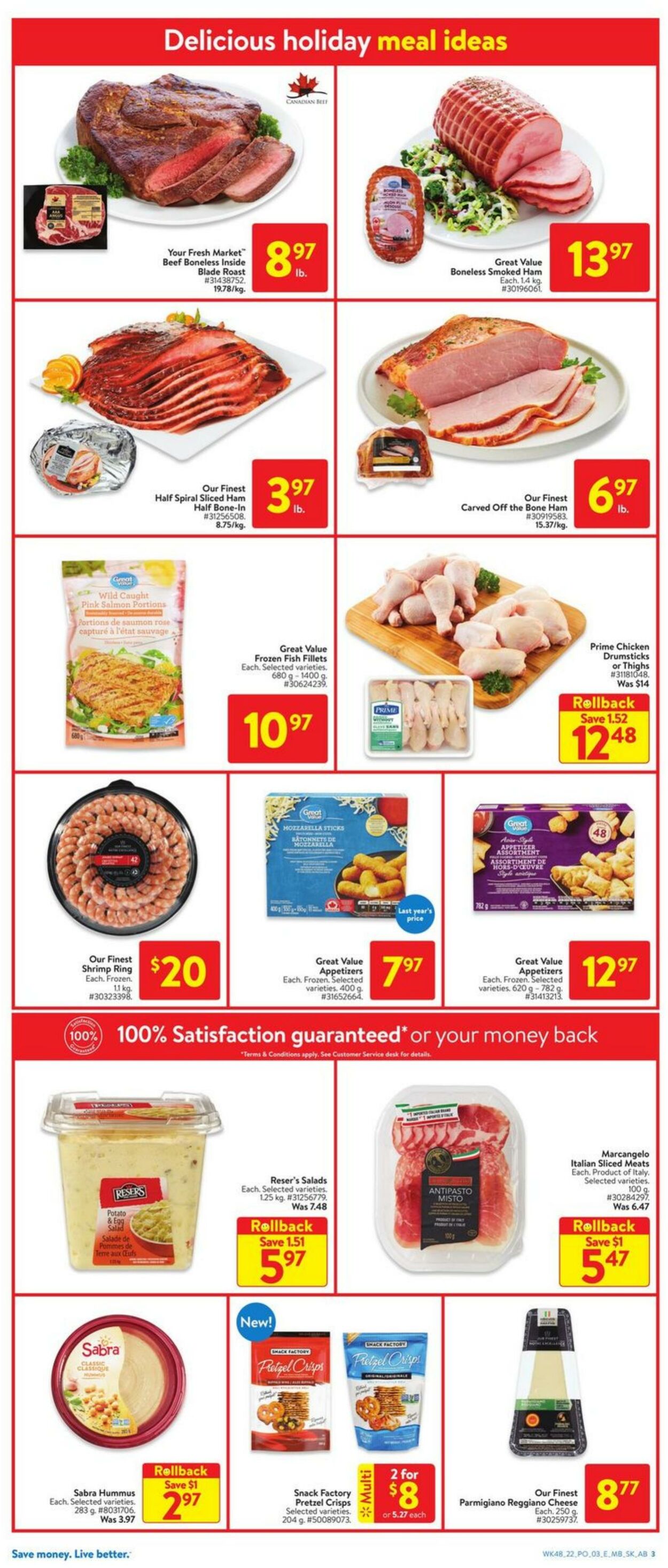 Flyer Walmart 22.12.2022 - 28.12.2022