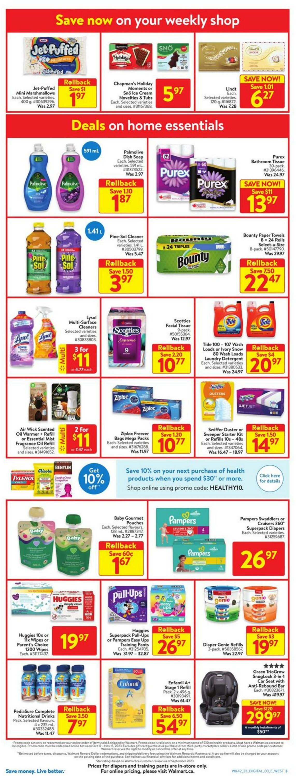 Flyer Walmart 09.11.2023 - 15.11.2023