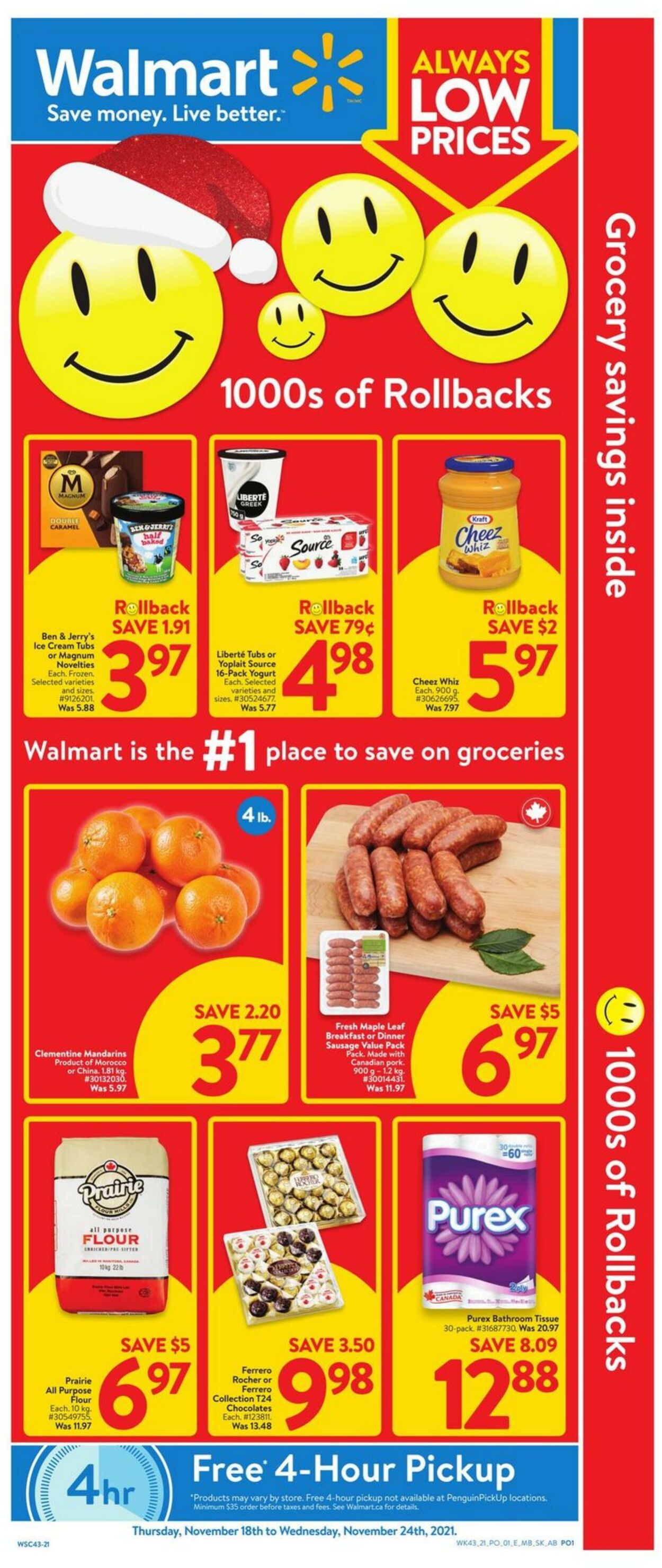 Flyer Walmart 18.11.2021 - 24.11.2021