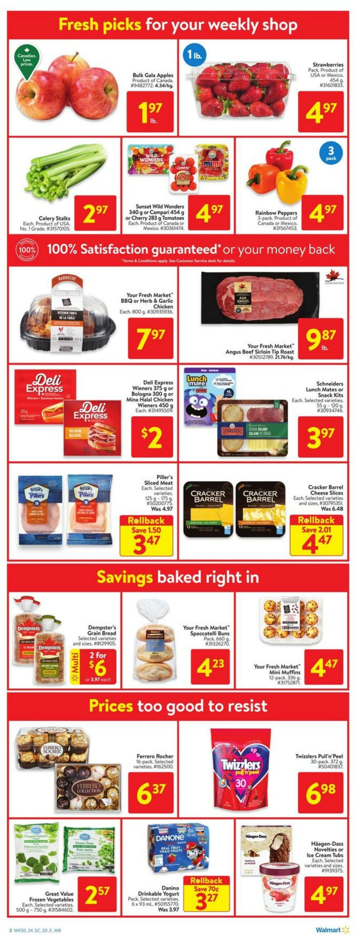 Walmart Promotional Flyer Manitoba Valid from 04.01 to 10.01 Page