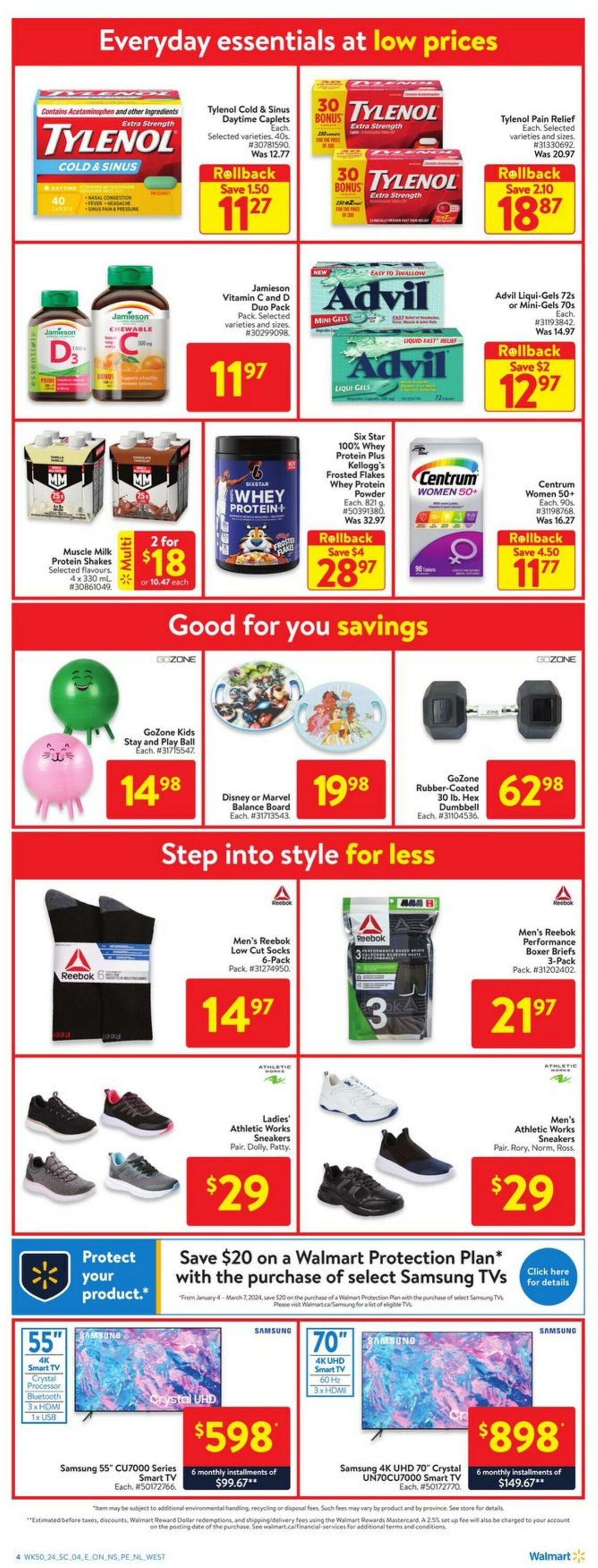 Flyer Walmart 04.01.2024 - 10.01.2024