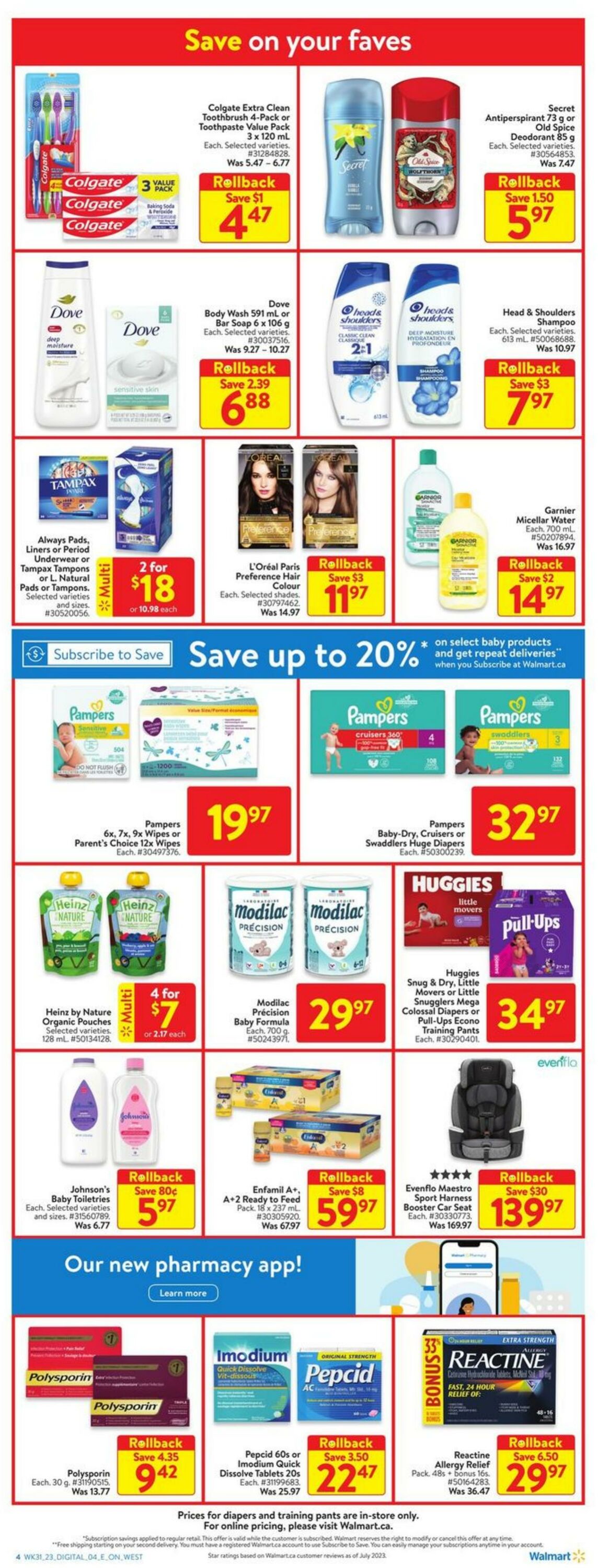 Flyer Walmart 24.08.2023 - 30.08.2023