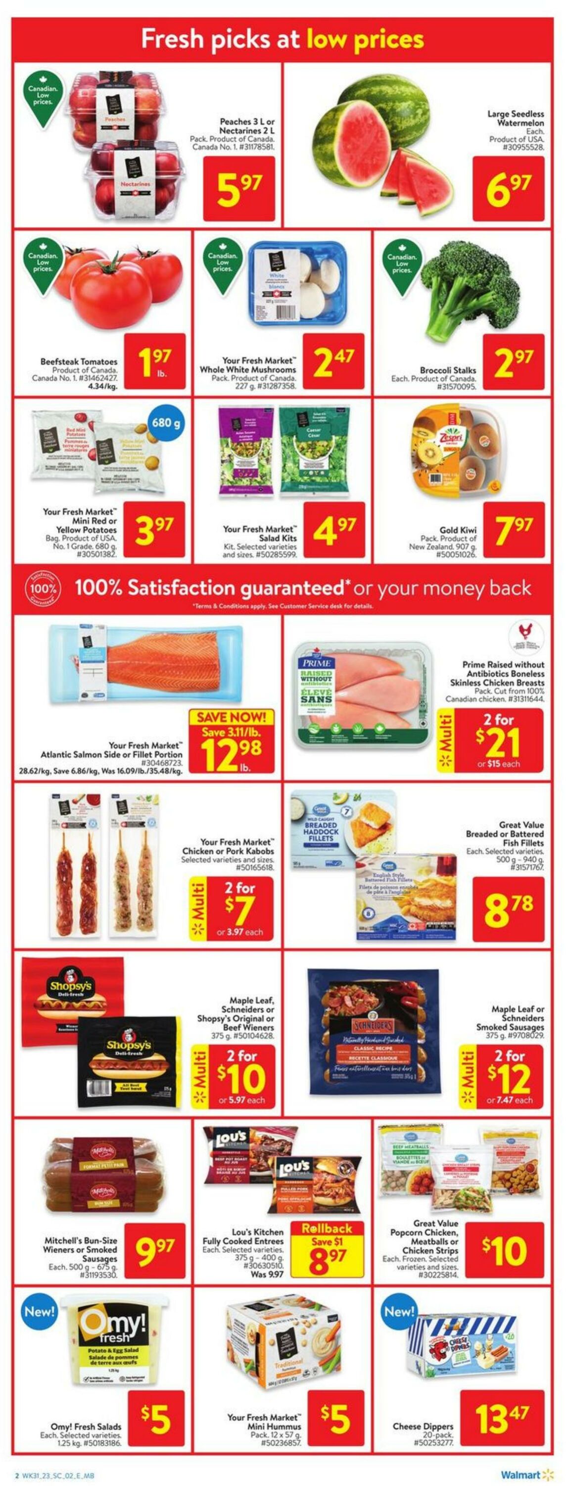 Flyer Walmart 24.08.2023 - 30.08.2023