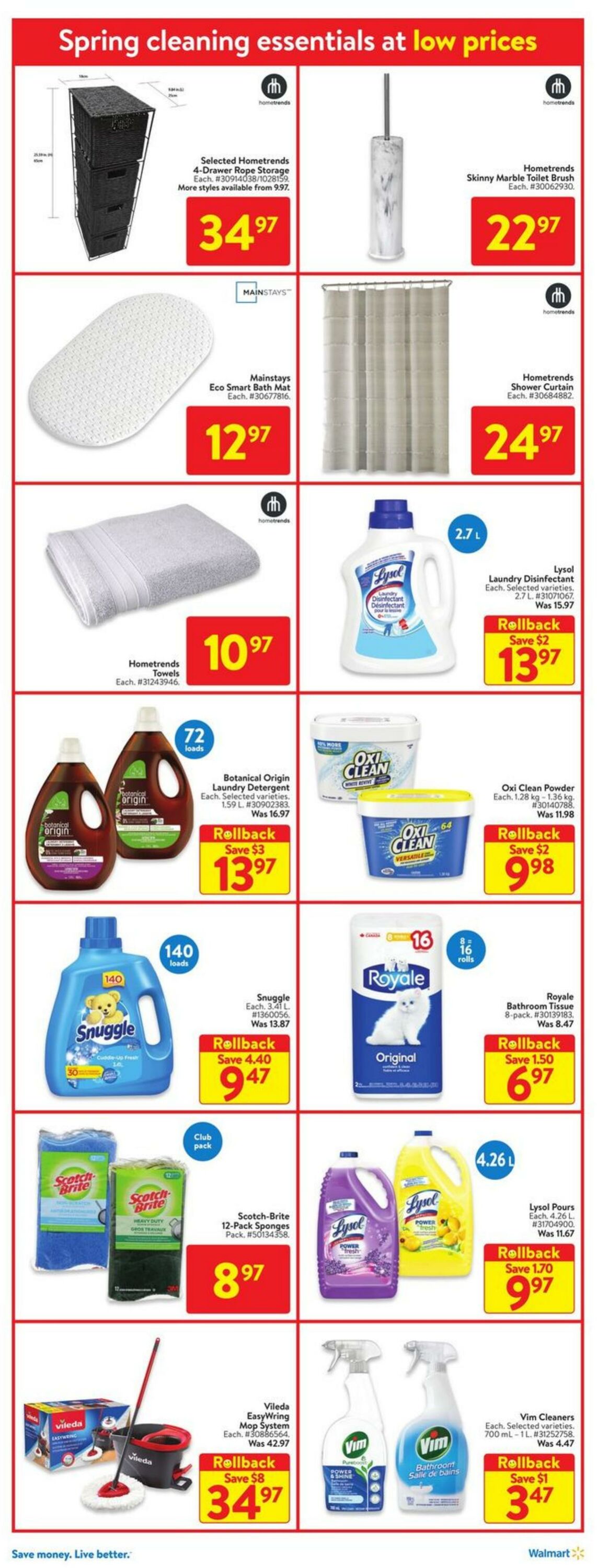 Flyer Walmart 30.03.2023 - 05.04.2023