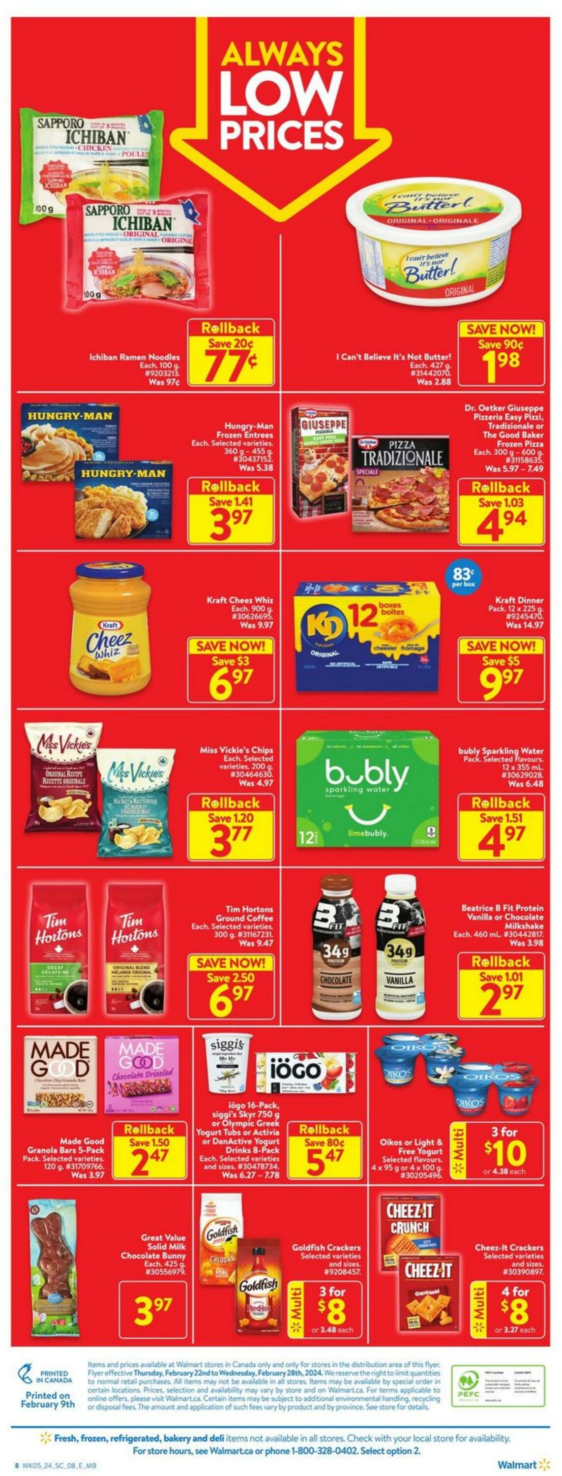 Flyer Walmart 22.02.2024 - 28.02.2024